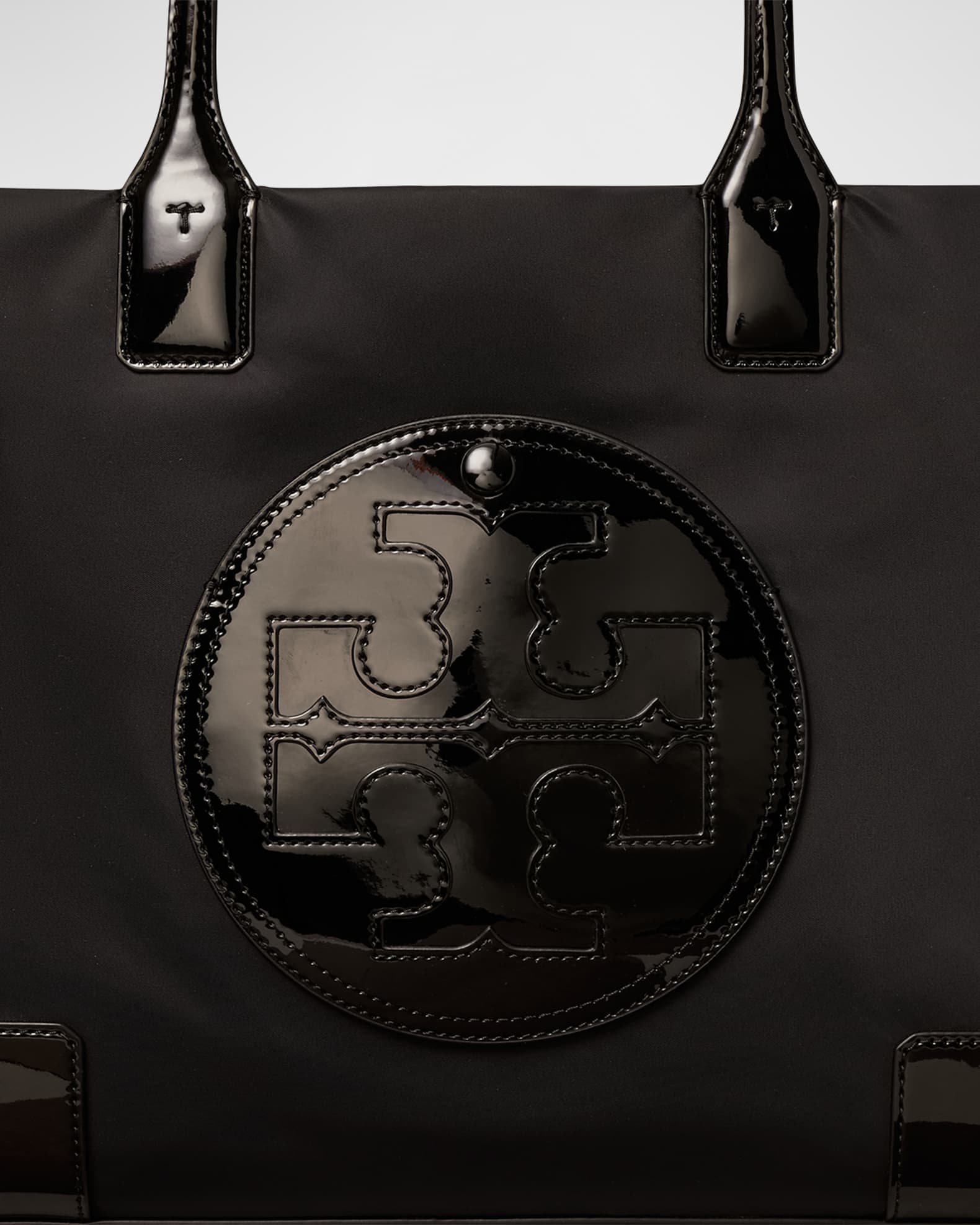 Mini ella patent nylon tote 2025