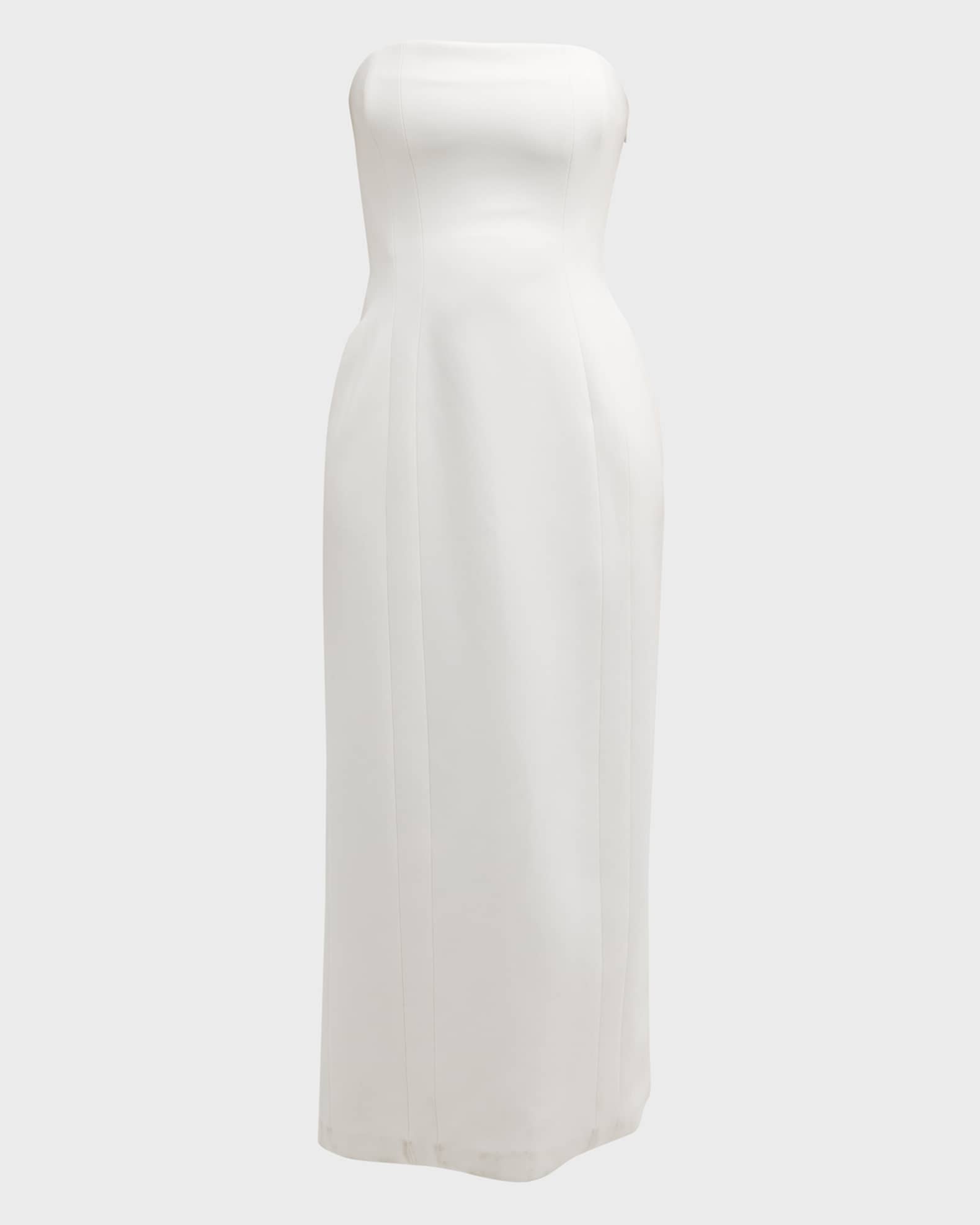 A.L.C. Elizabeth Strapless Midi Dress | Neiman Marcus