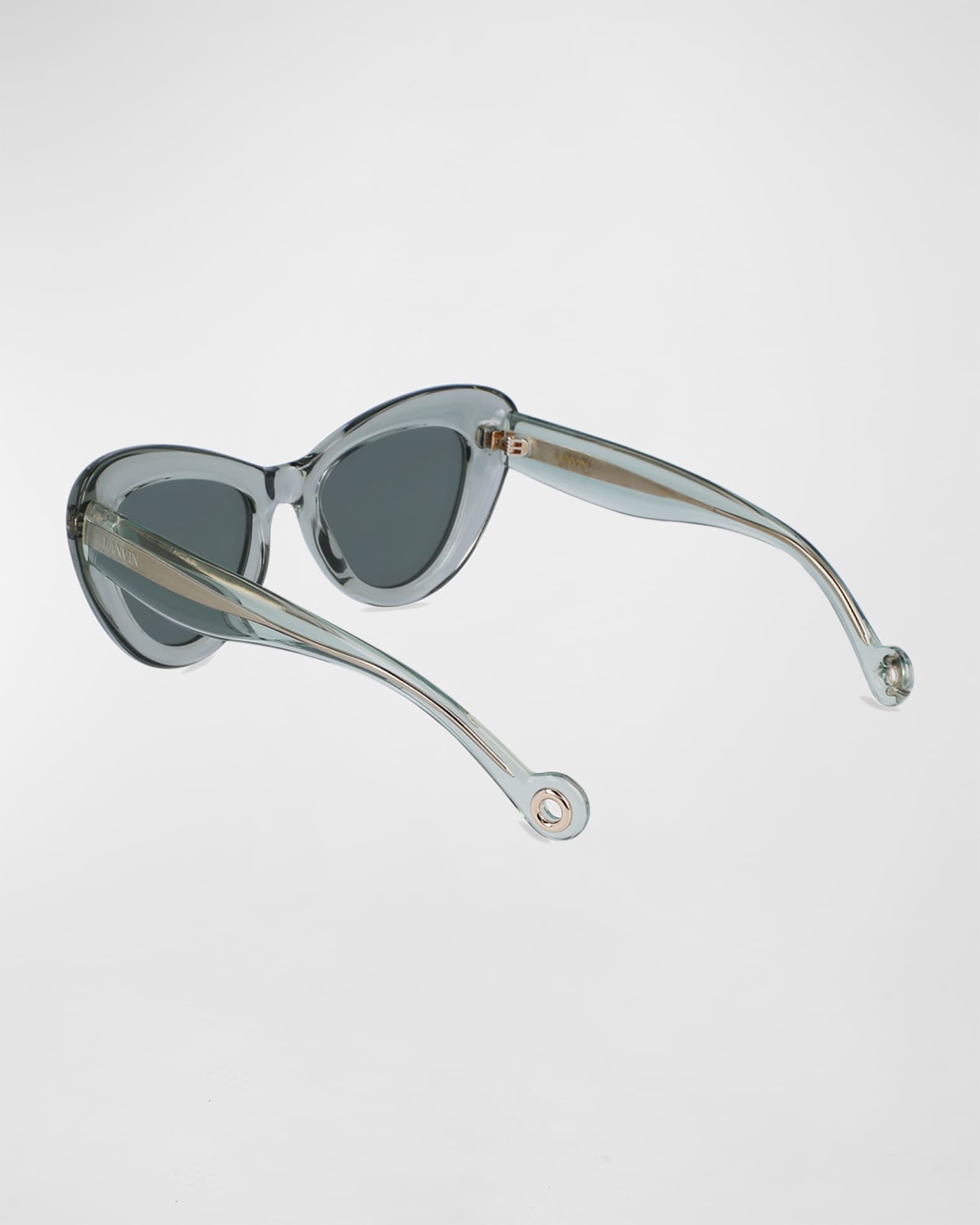 Daisy Chunky Plastic Cat-Eye Sunglasses  1