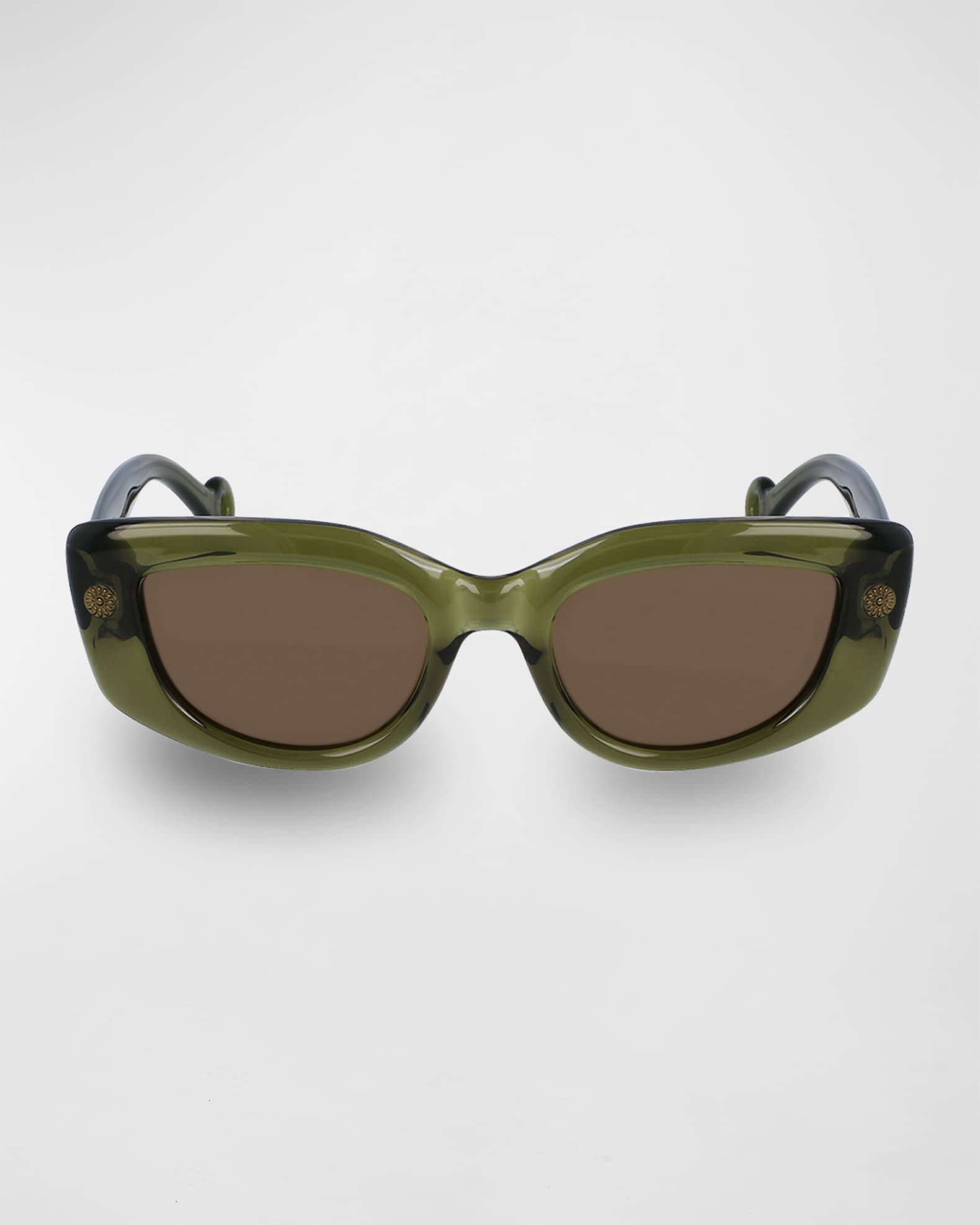 Daisy Chunky Rectangle Sunglasses  0