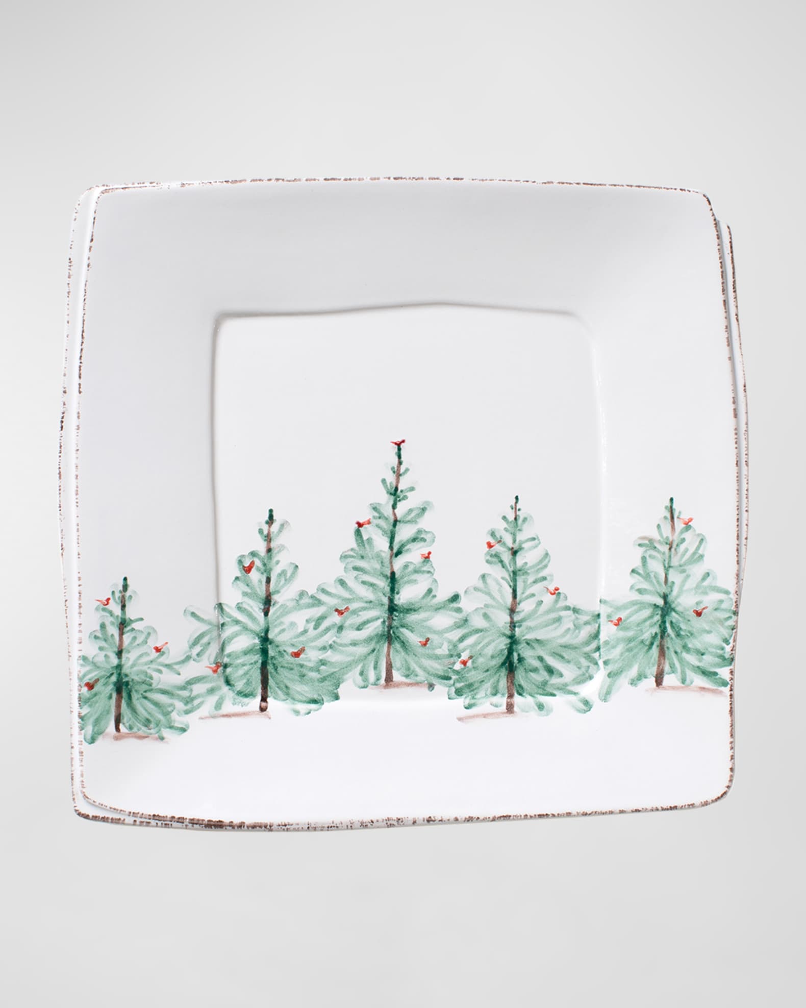 Vietri Lastra Holiday Square Platter Neiman Marcus