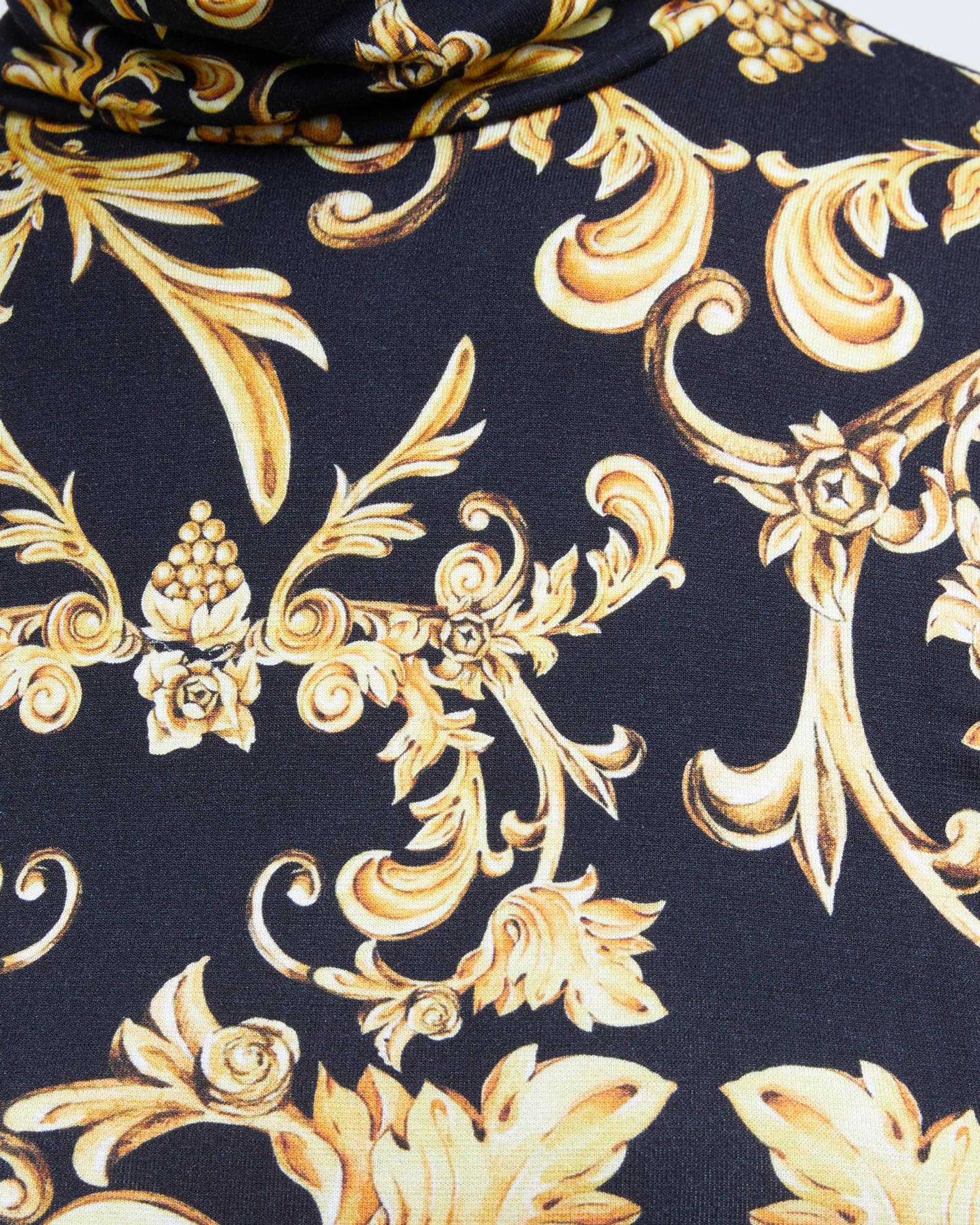 Haut Alice & Olivia Imprimé Baroque - Manches Longues, Taille XS, Neuf Avec étiquette