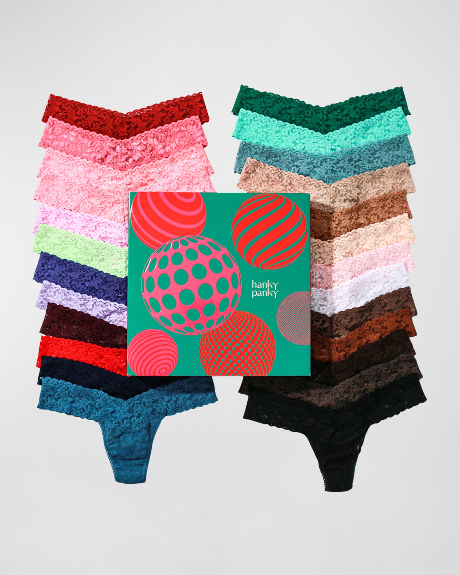 Hanky Panky LowRise Lace Thong Advent Calendar Neiman Marcus