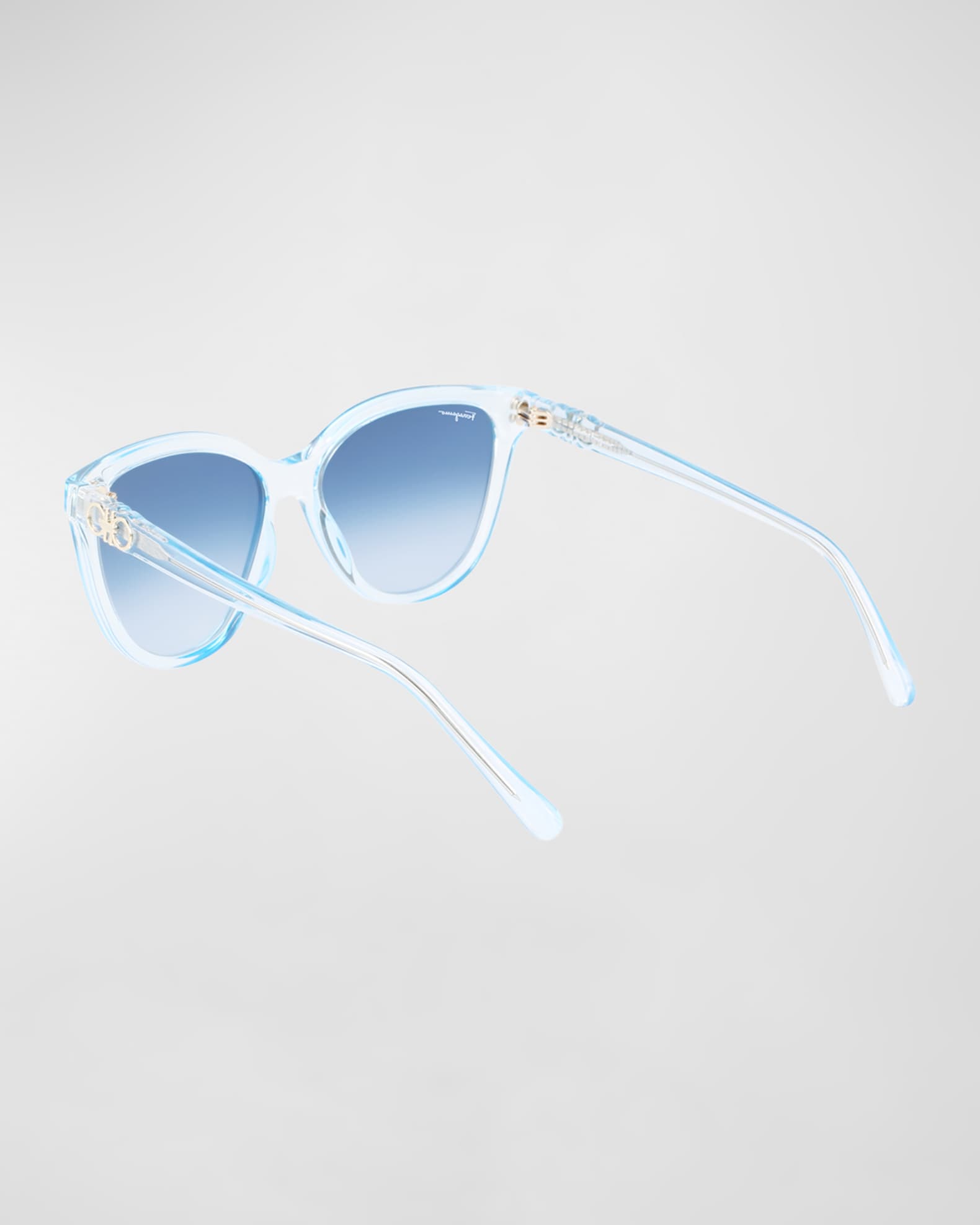 Gancini Injection Plastic Cat-Eye Sunglasses 1