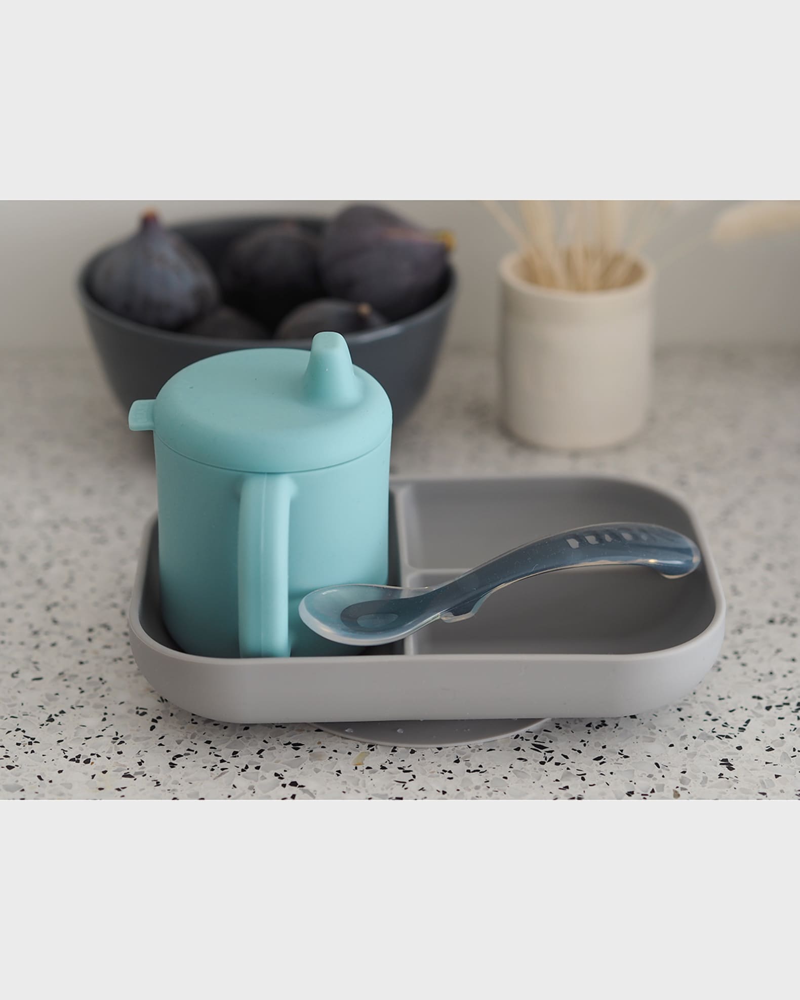 BEABA Kid's Beaba Three-Piece Silicone Feeding Set | Neiman Marcus