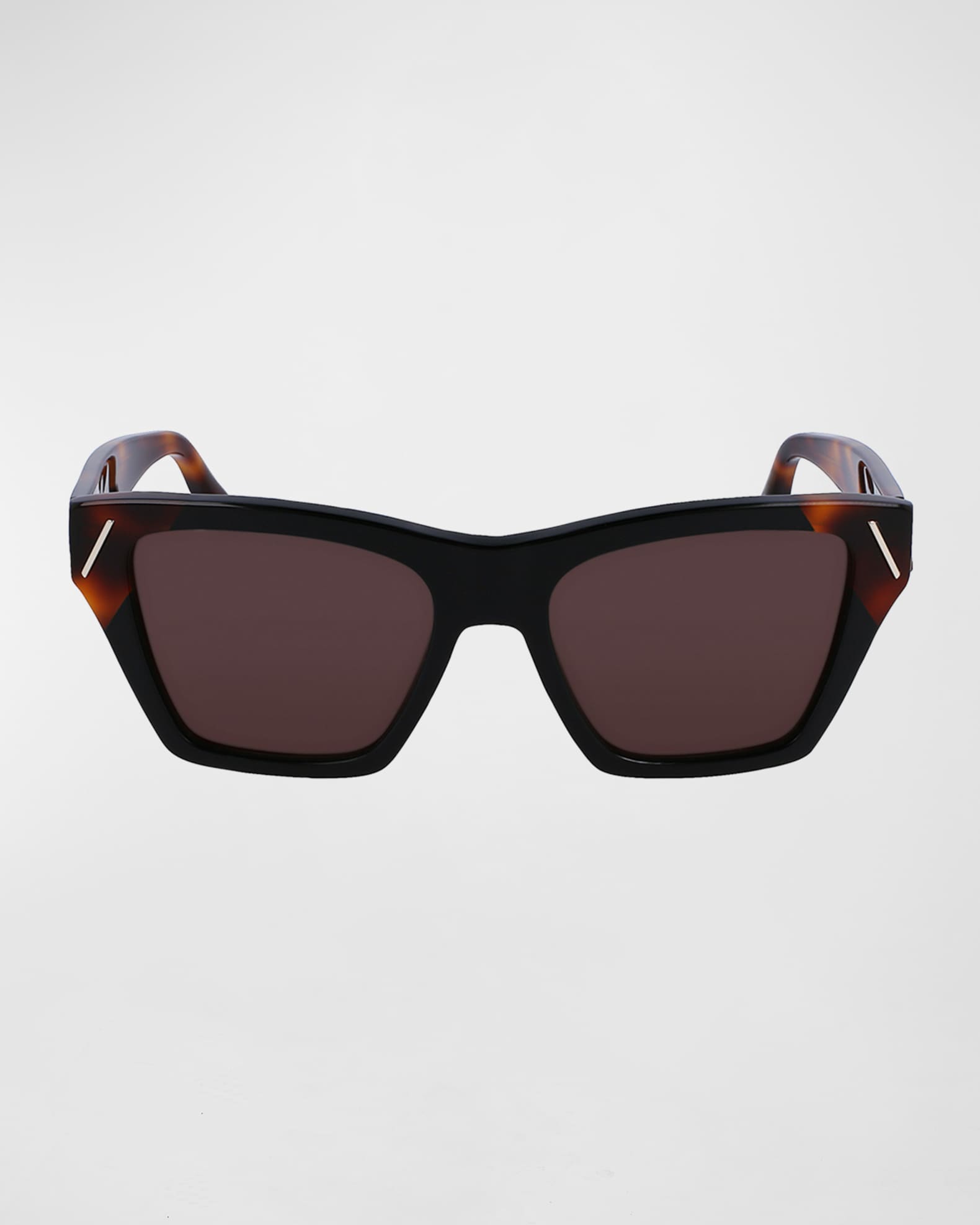 Victoria Beckham Black Acetate Sunglasses