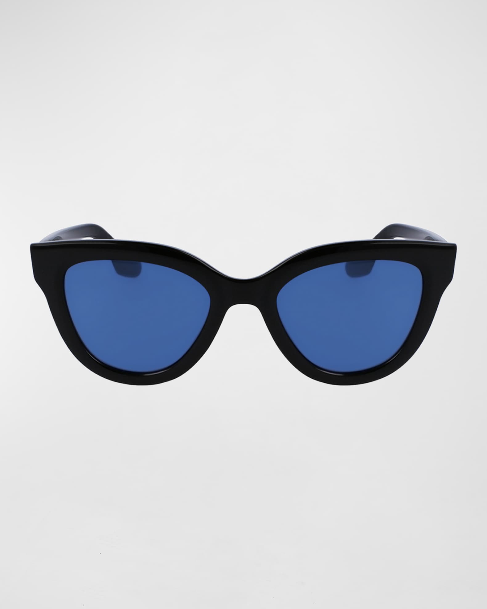 Victoria Beckham Brown Acetate Sunglasses