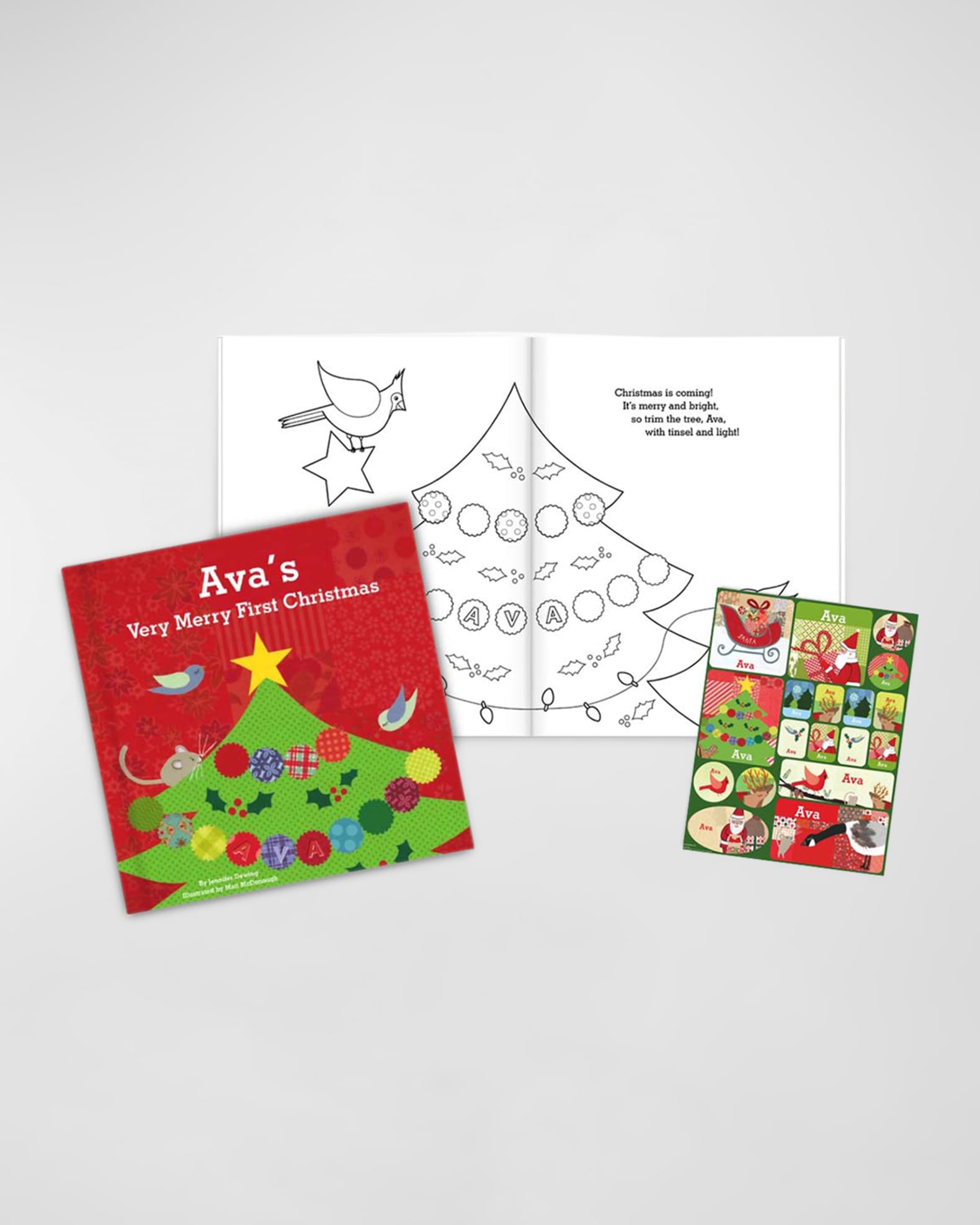 I See Me! My Very Merry Christmas Personalized Book, Coloring Book