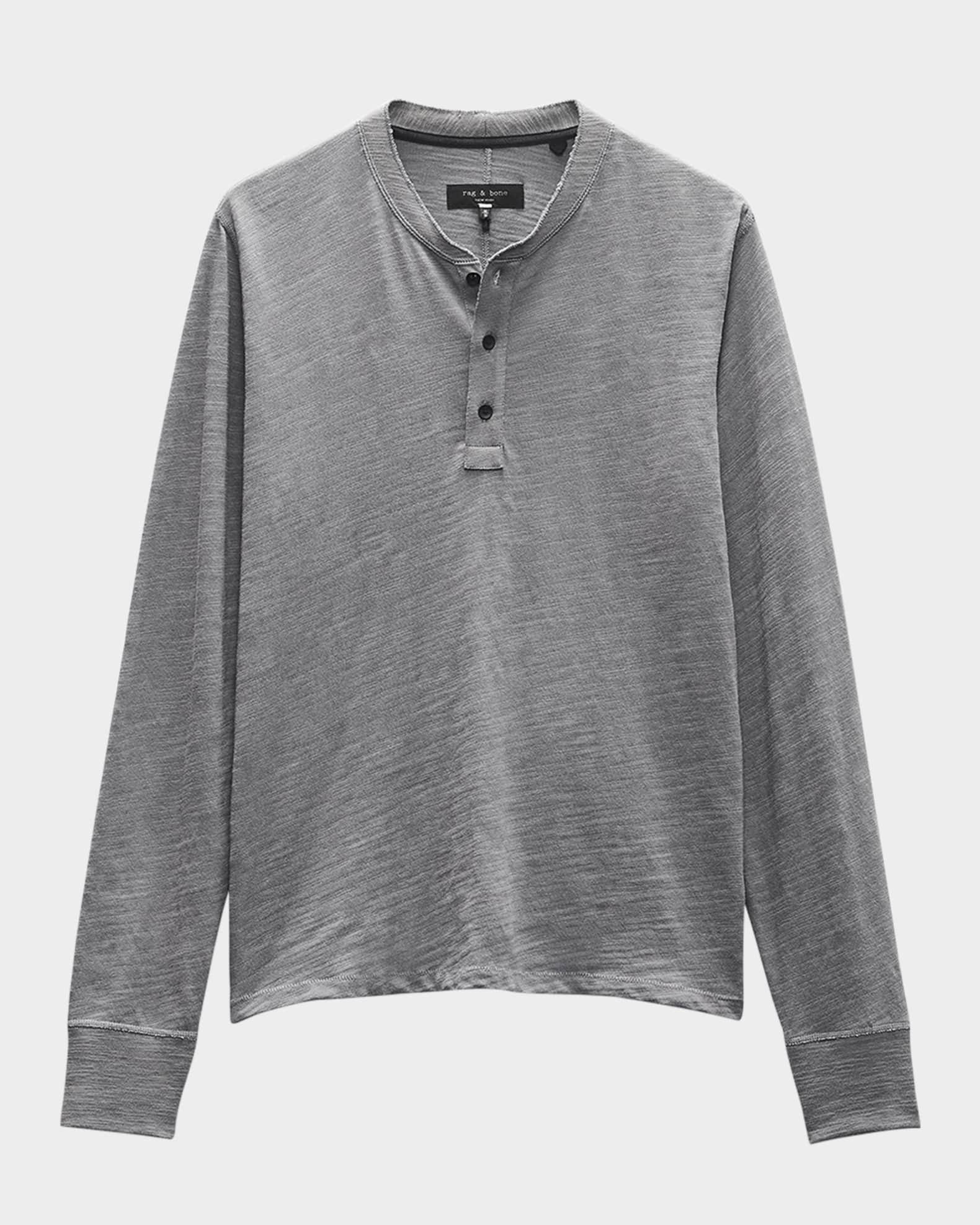 Men's Classic Flame Henley Shirt 0