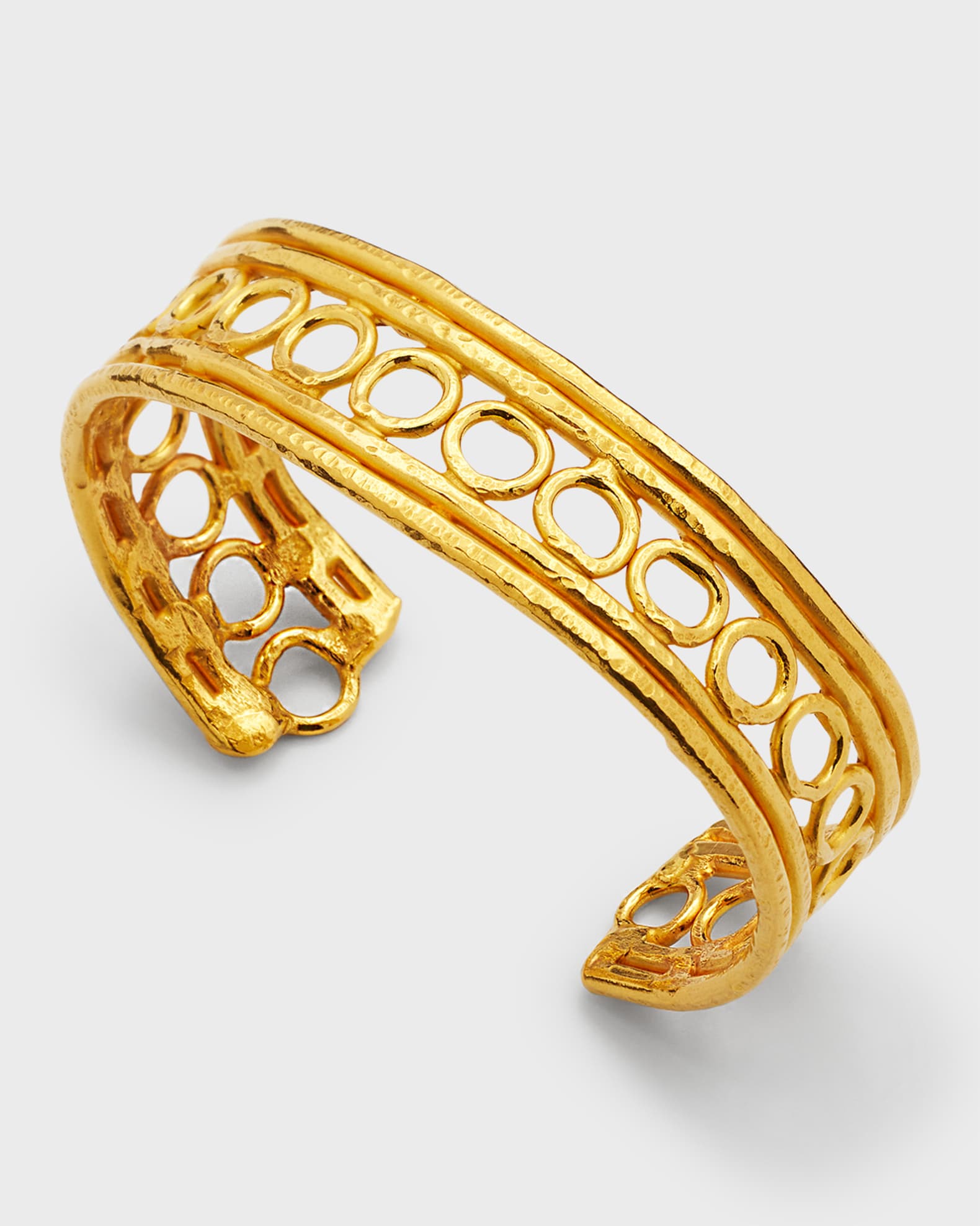Jean Mahie 22K Yellow Gold Dentelliere Bracelet | Neiman Marcus