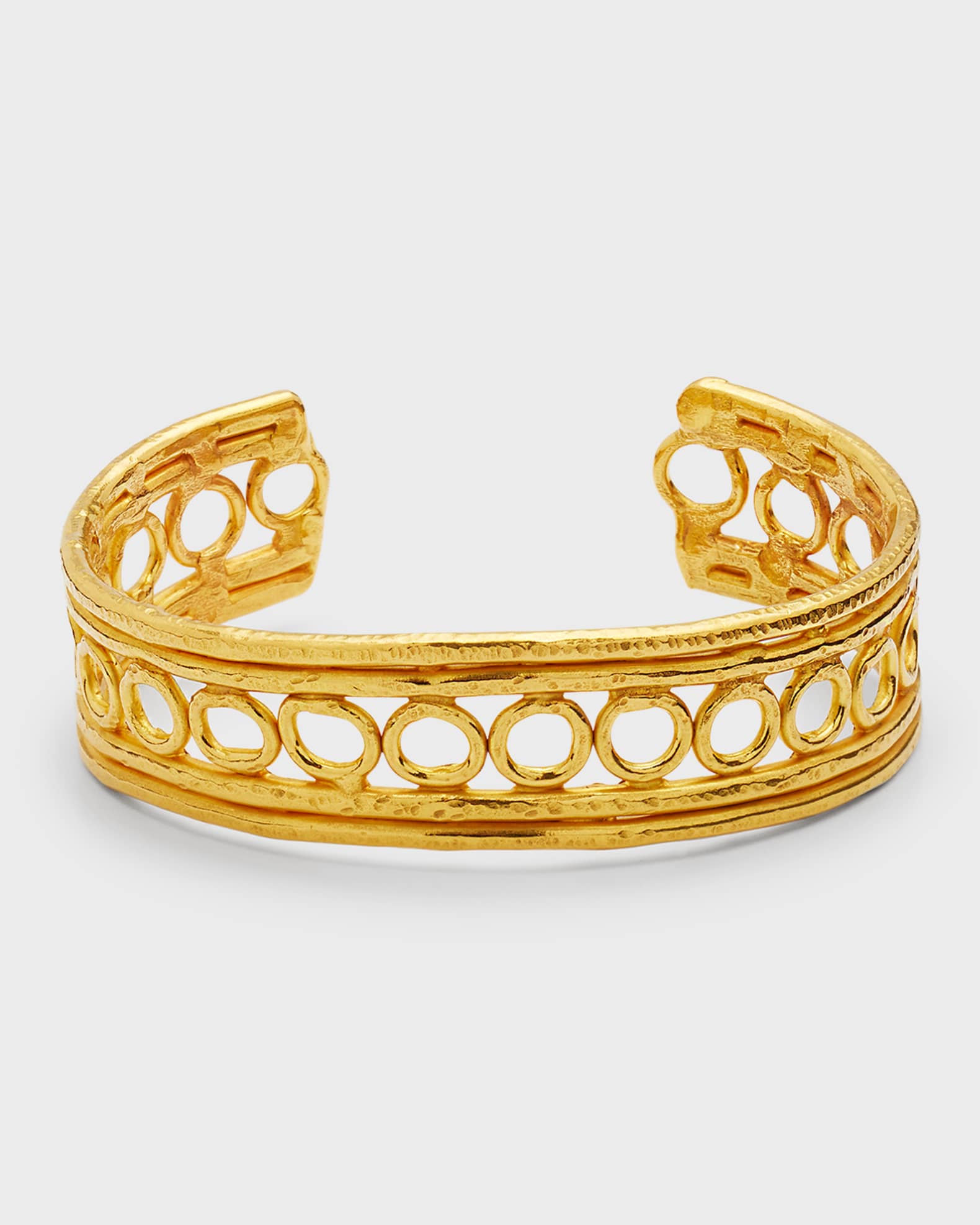 22K Yellow Gold Dentelliere Bracelet 0
