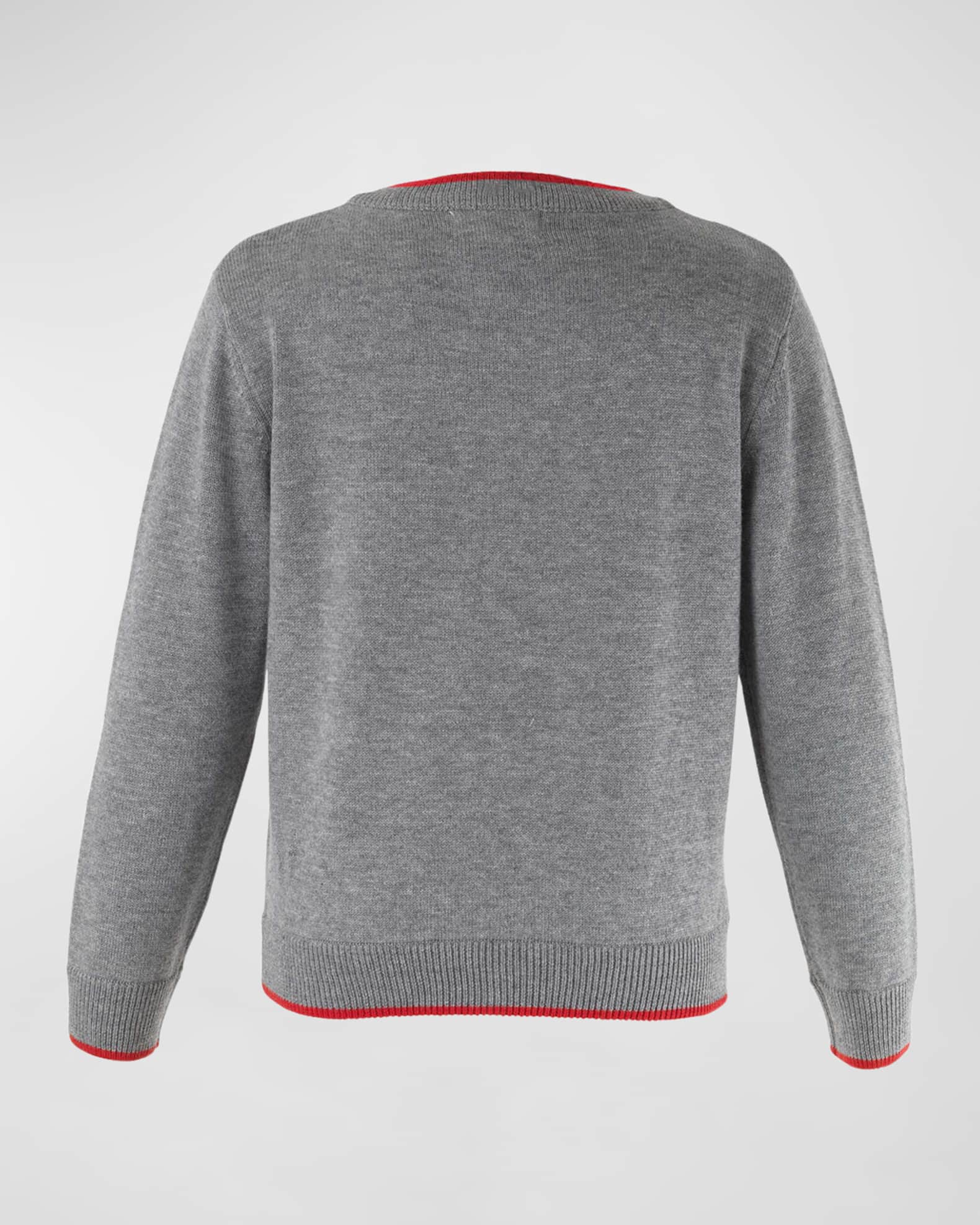 Boy's Royal Guards Intarsia Sweater, Size 2-10 1