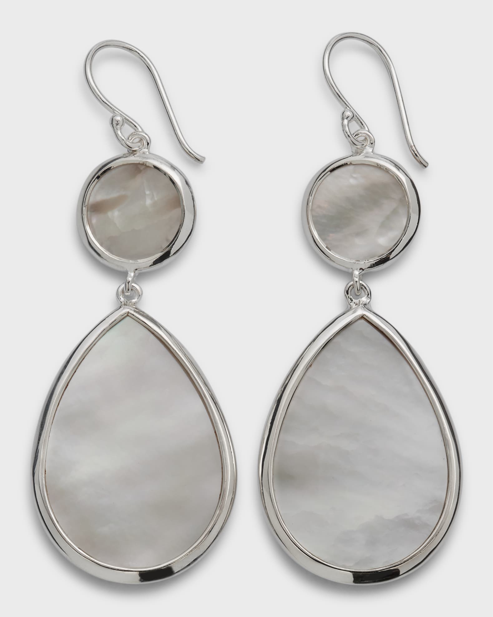 Ippolita Mother of Pearl Dot Teardrop Earrings Neiman Marcus