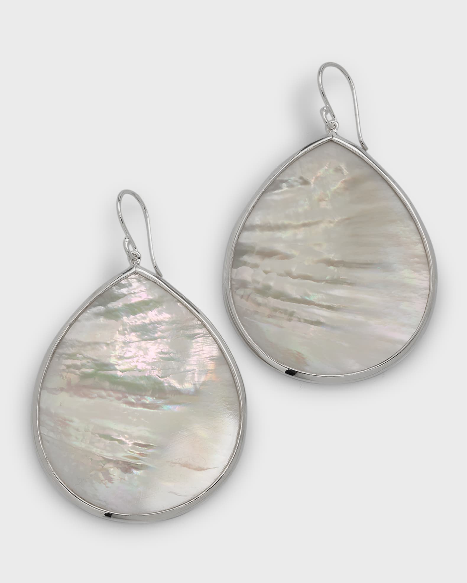 IPPOLITA Large Teardrop Earrings in Sterling Silver