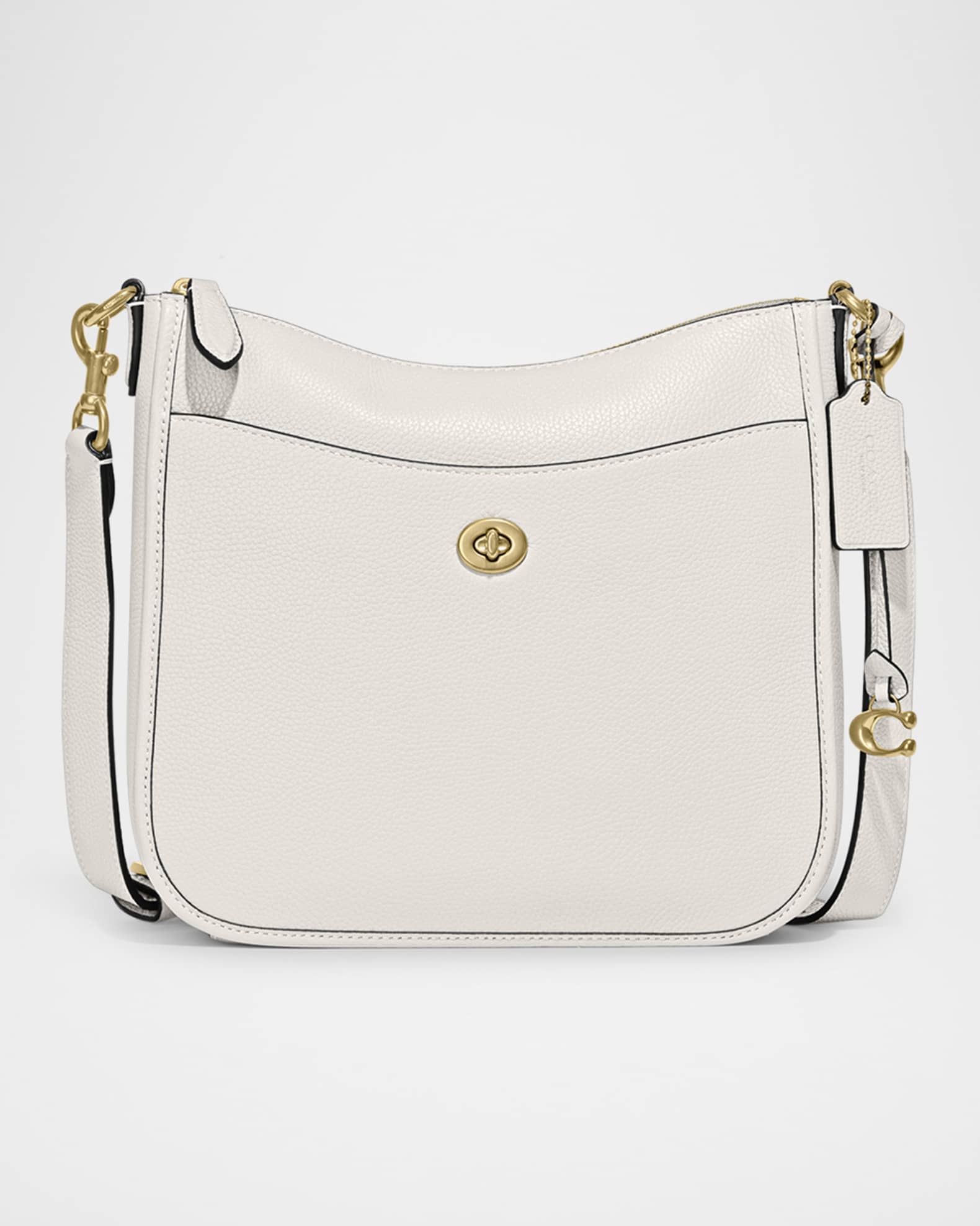 Coach Polished Pebble Leather Crossbody Bag Neiman Marcus