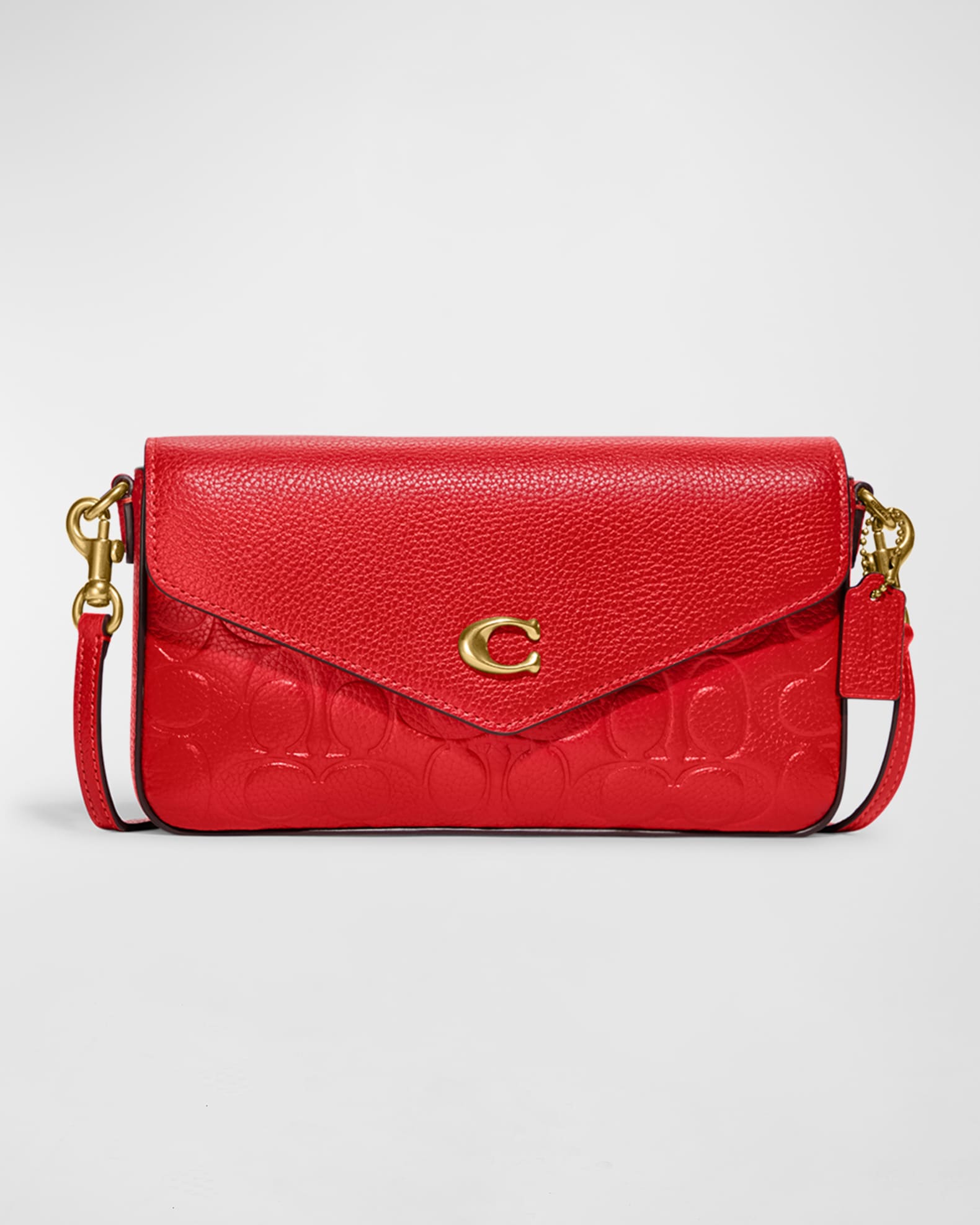 Coach Wyn Signature Leather Crossbody Bag Neiman Marcus