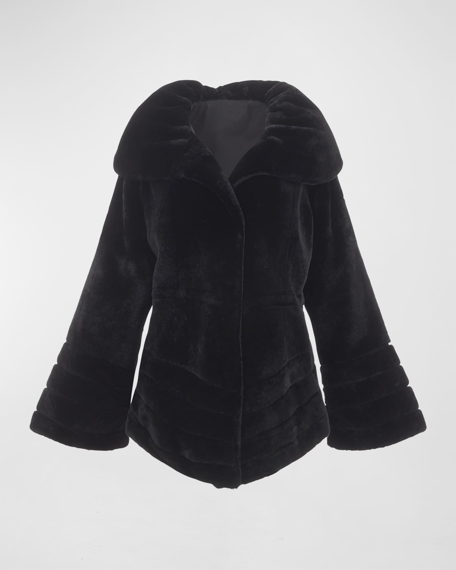 Reversible Horizontal Lamb Shearling Jacket 0
