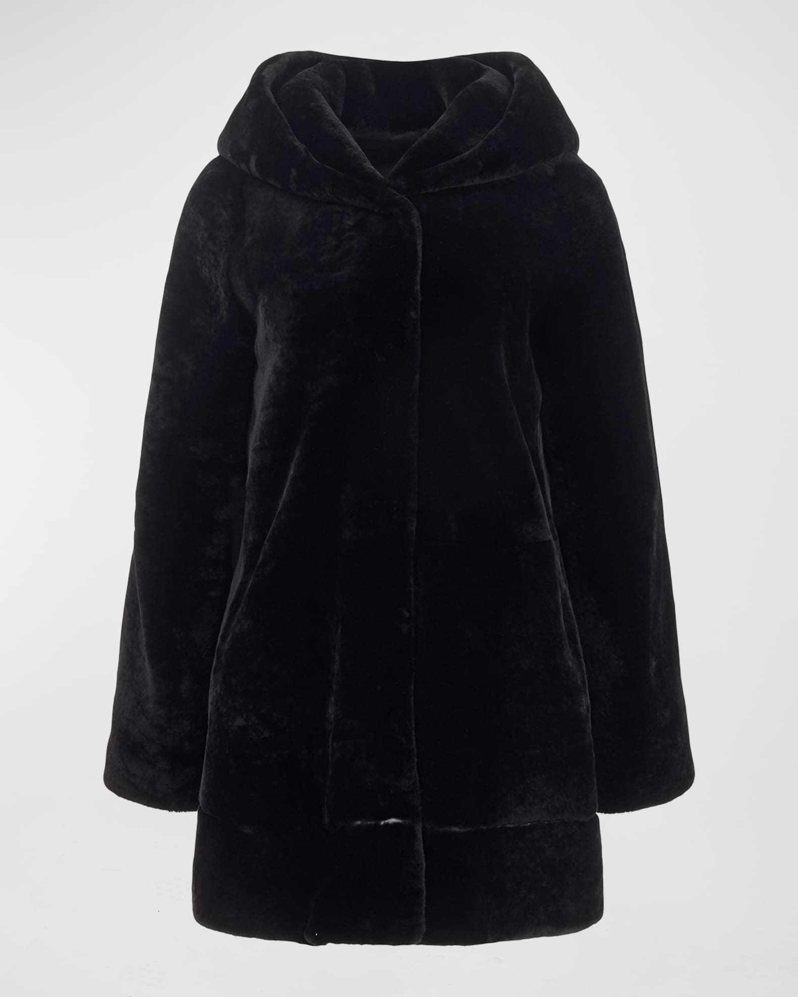 Gorski Reversible Lamb Shearling Parka Jacket | Neiman Marcus