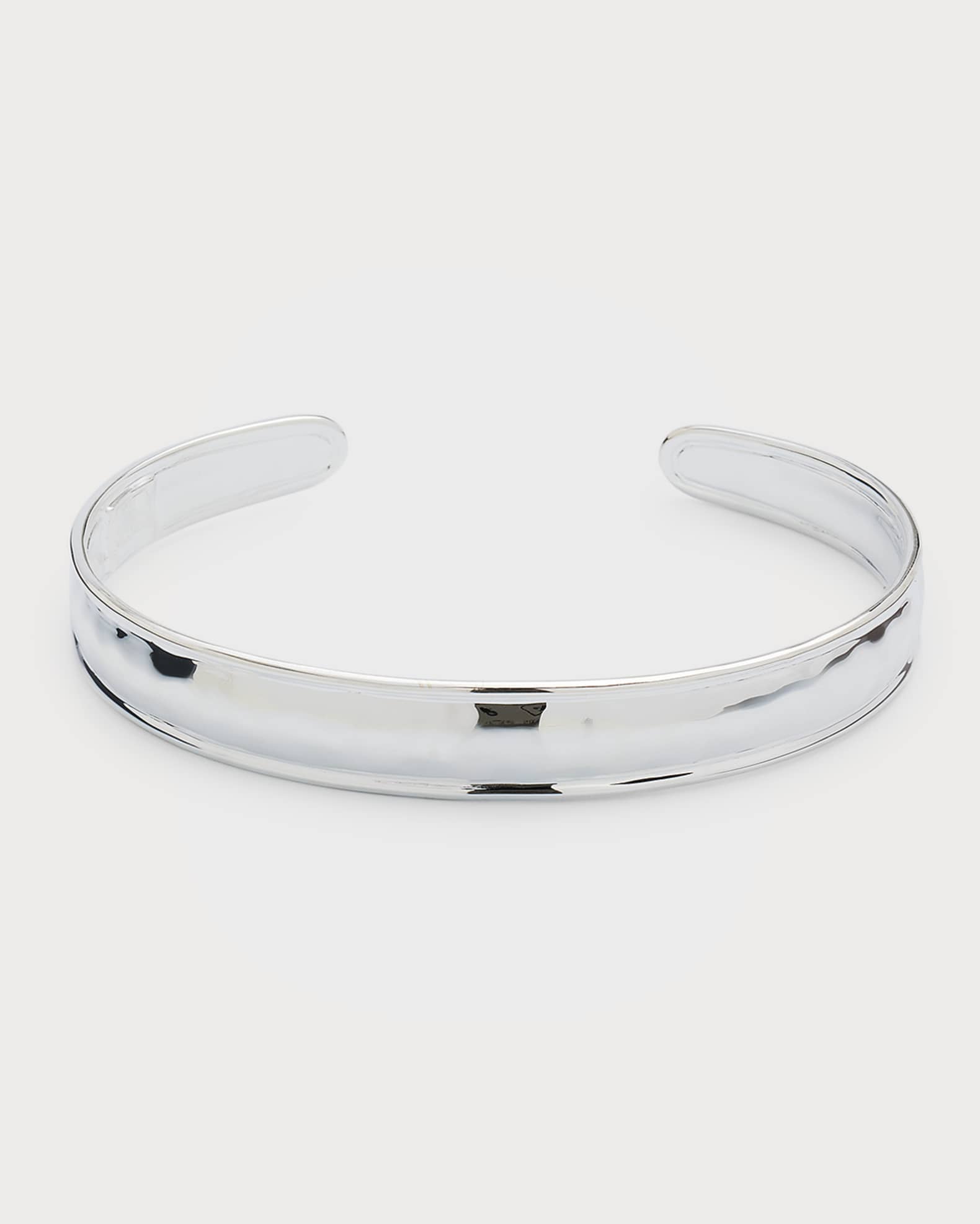 Thin Goddess Tapered Cuff in Sterling Silver 0