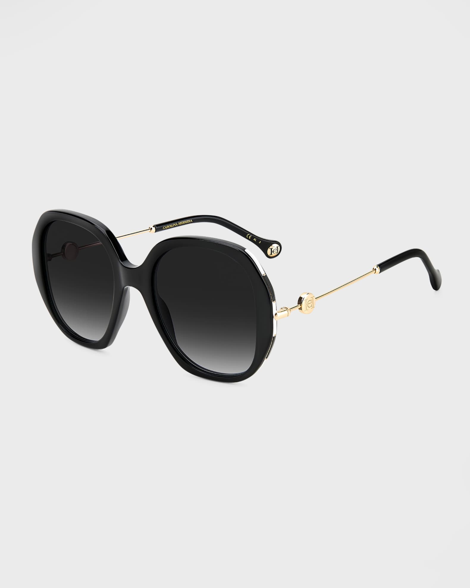 Square metal and acetate glasses sales