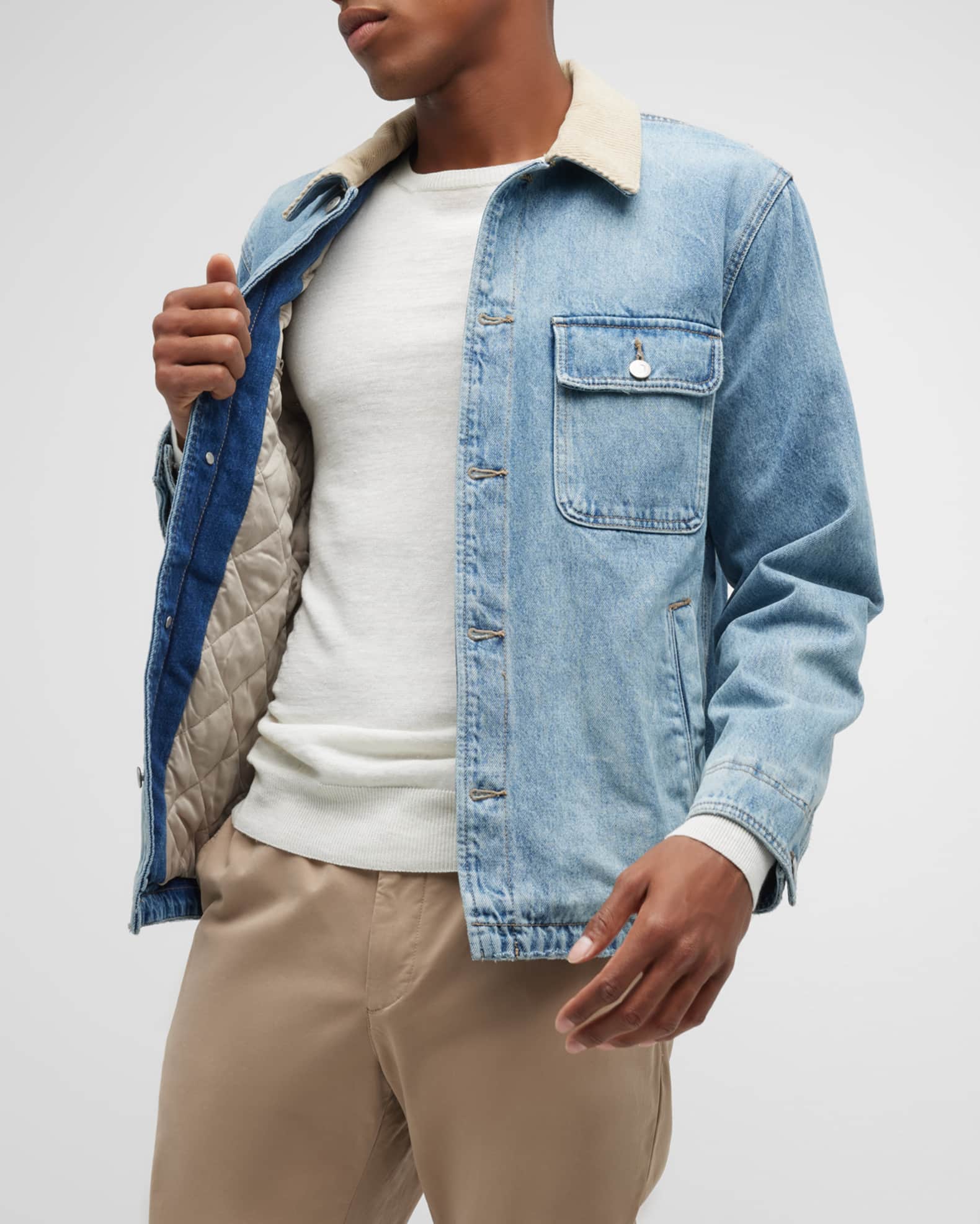 Joe's Jeans Men's Denim Barn Jacket | Neiman Marcus