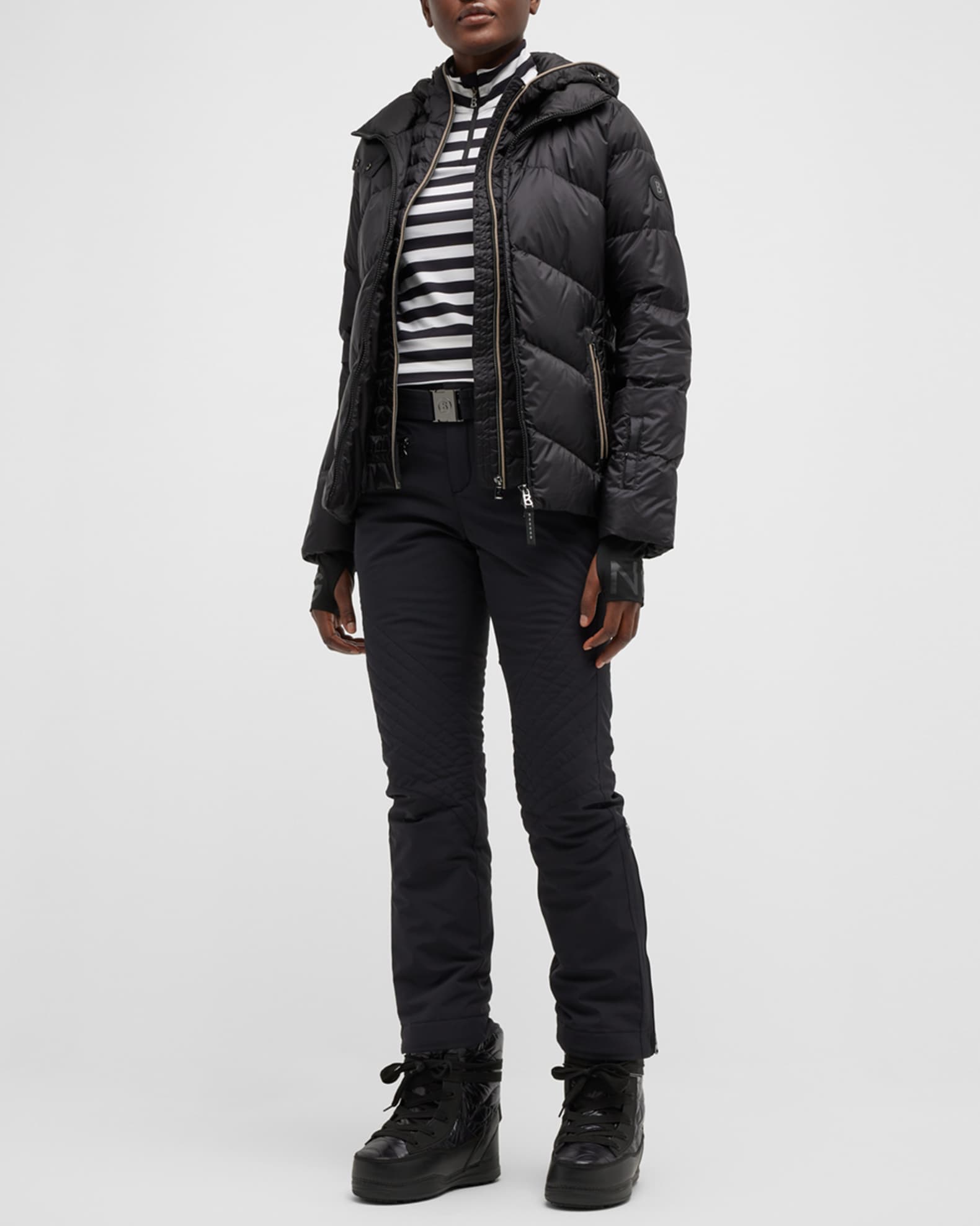 Bogner Callie Layered Ski Jacket Neiman Marcus