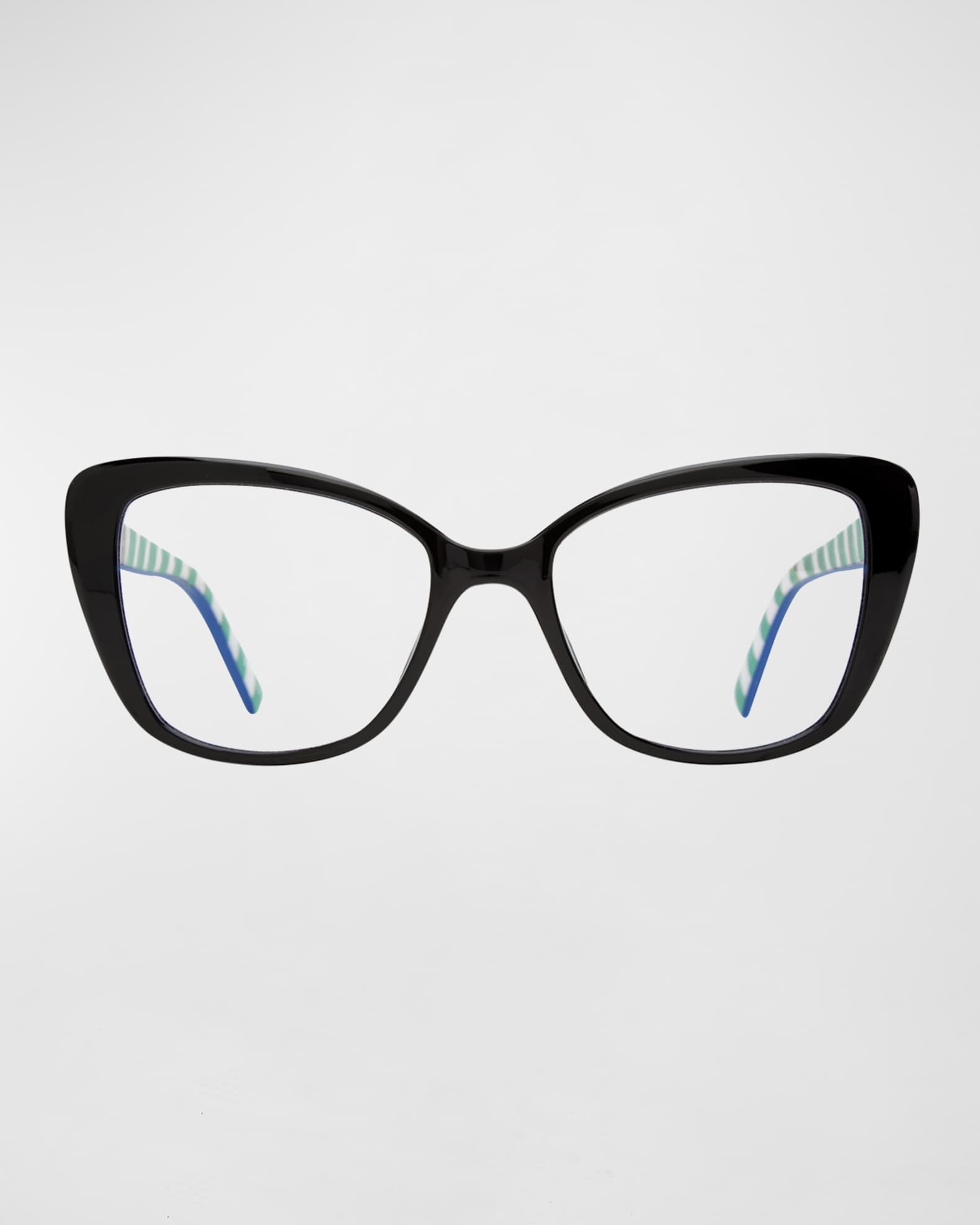 kate spade new york fiona blue light blocking butterfly plastic glasses