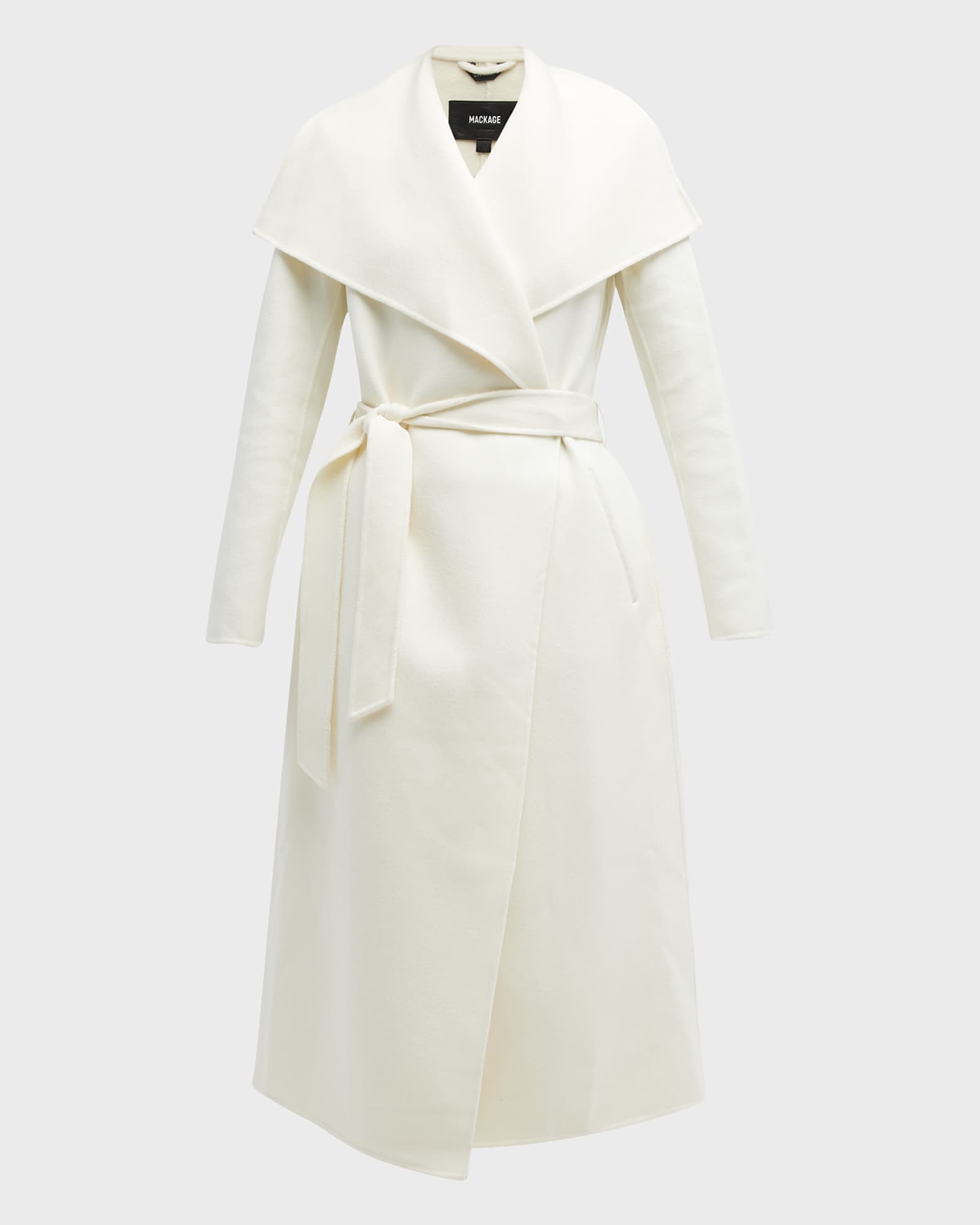 Mai Wool Belted Wrap Coat
