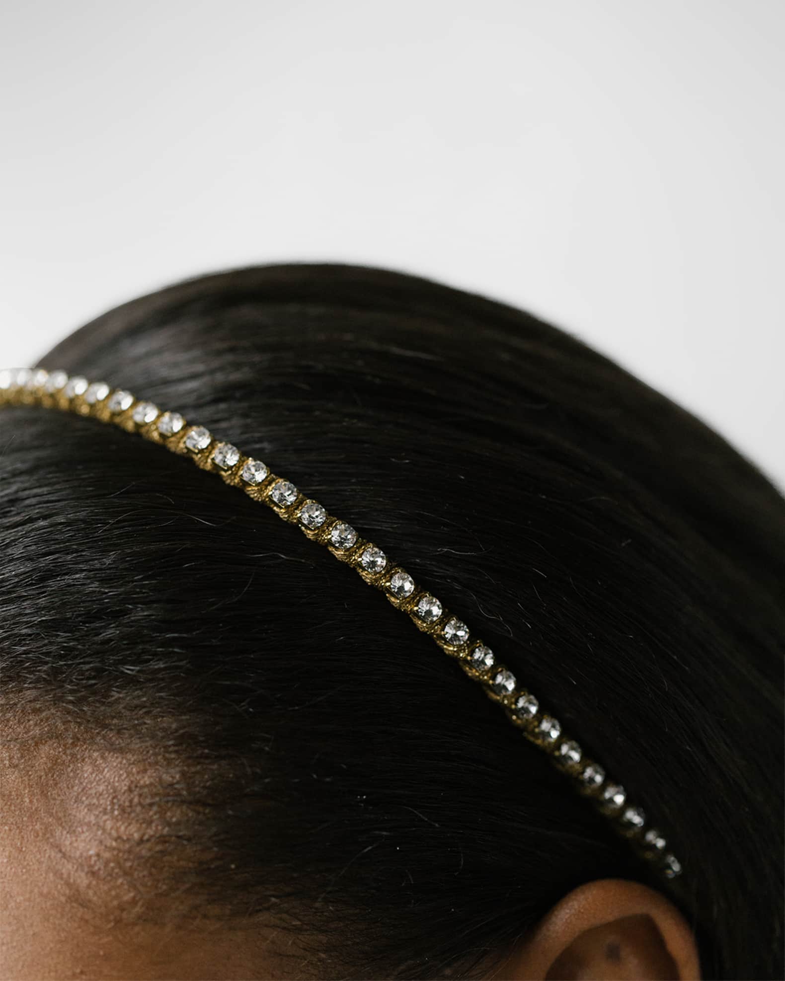 Jennifer Behr Lisbon Crystal Headband Neiman Marcus