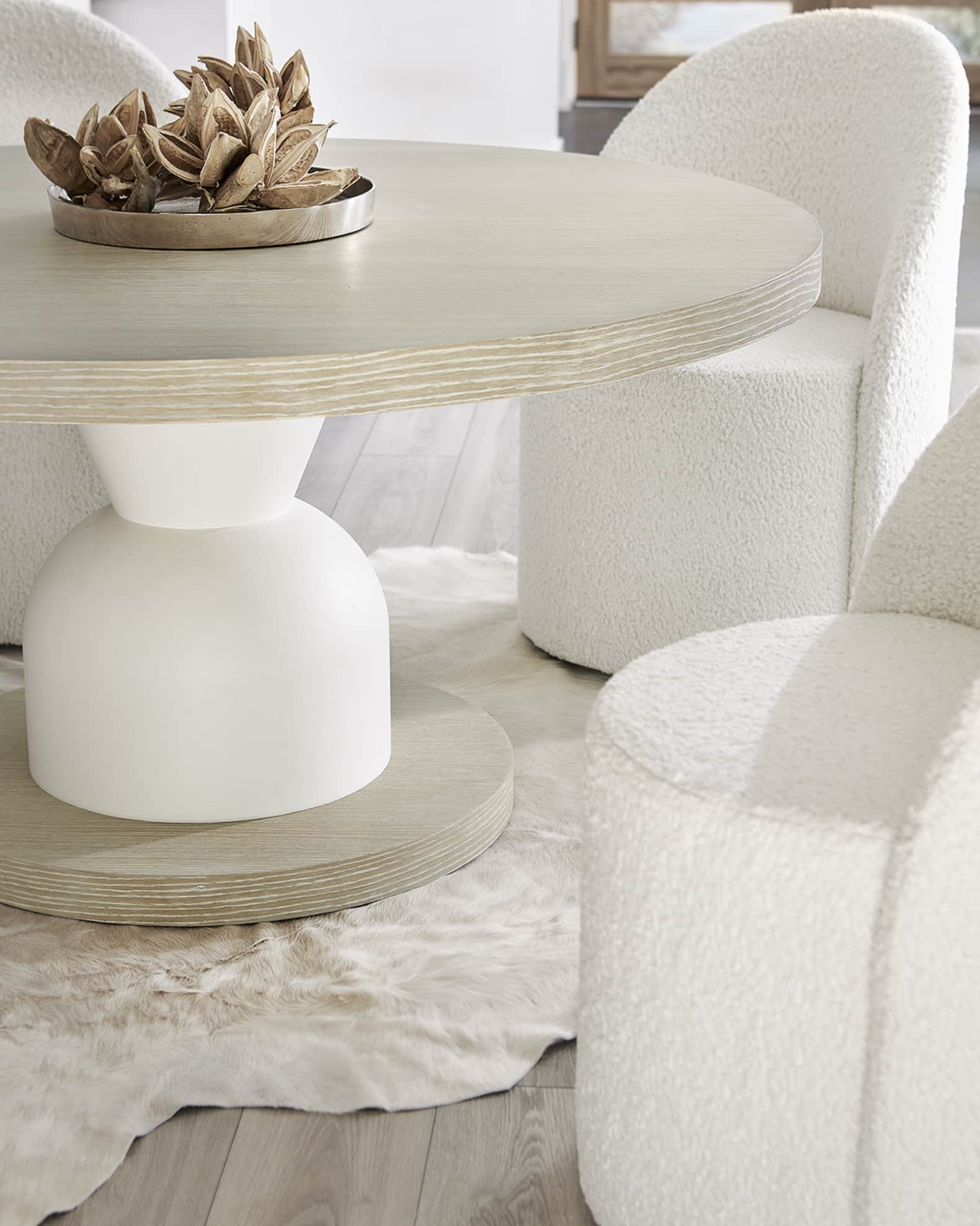 Bernhardt Solaria Round Dining Table Neiman Marcus