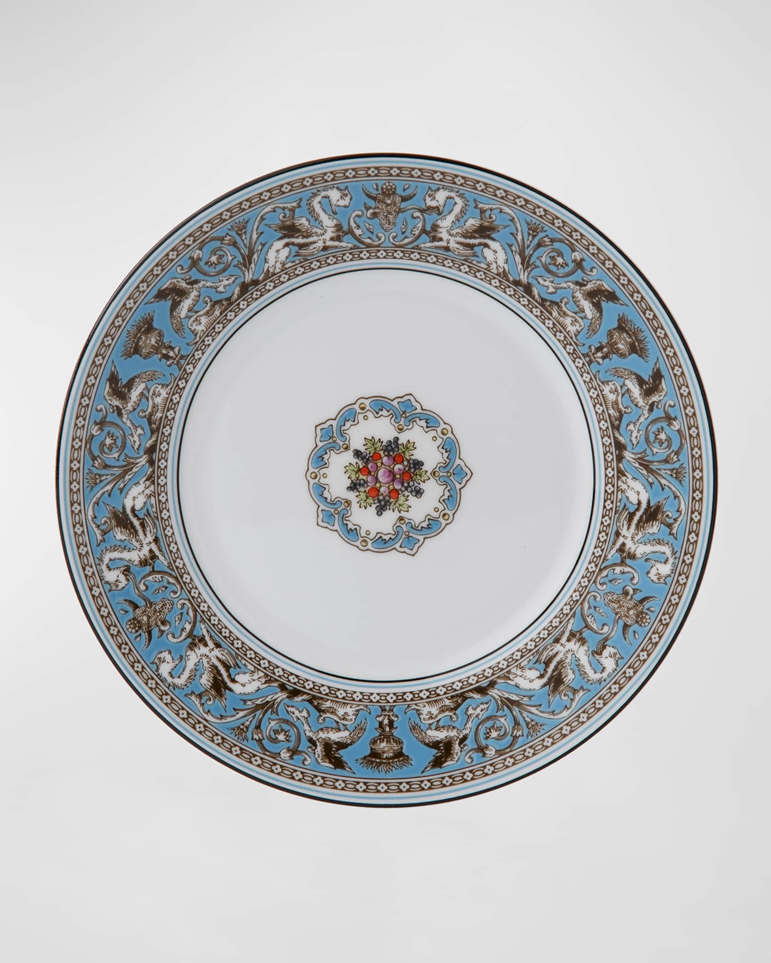  FLORENTINE TURQUOISE 大皿 Wedgwood Florentine Turquoise Salad Plate 8
