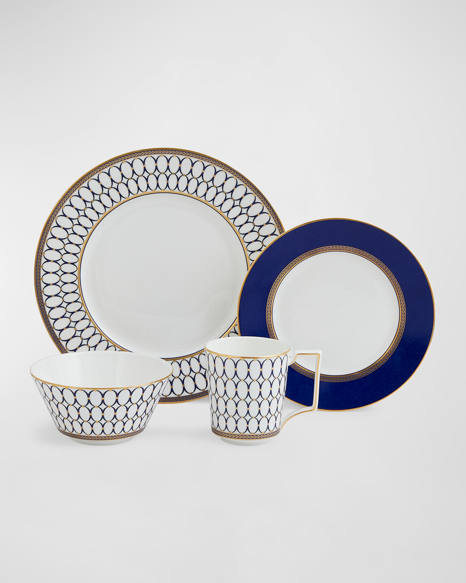 Wedgwood Renaissance Gold 4Piece Place Setting Neiman Marcus