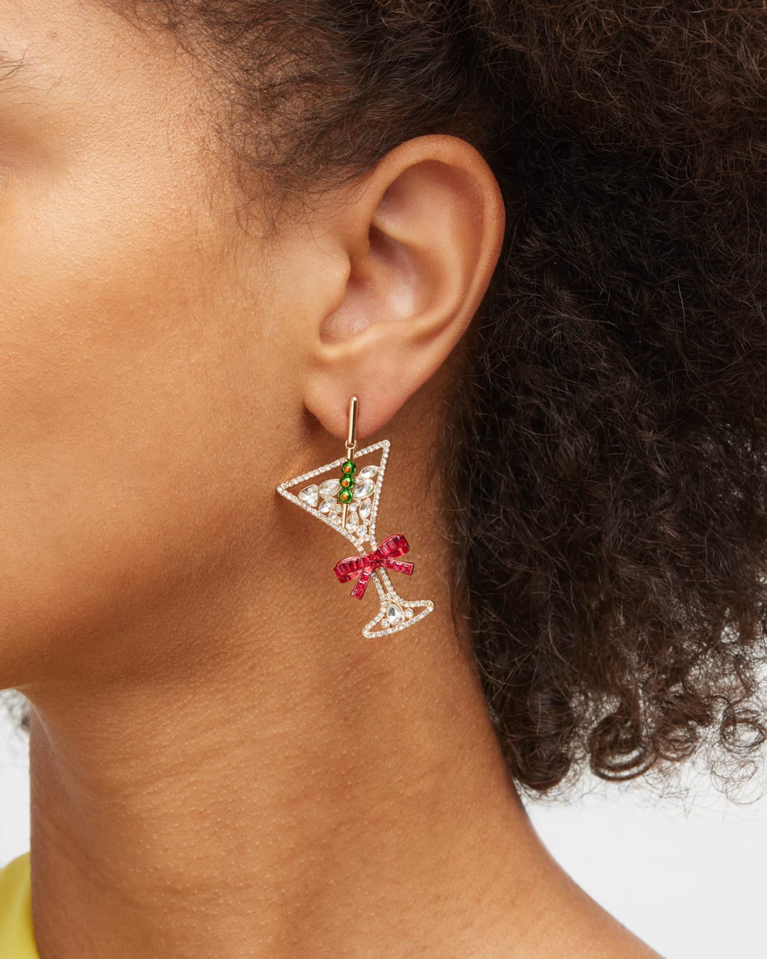 Swarovski cocktail earrings on sale