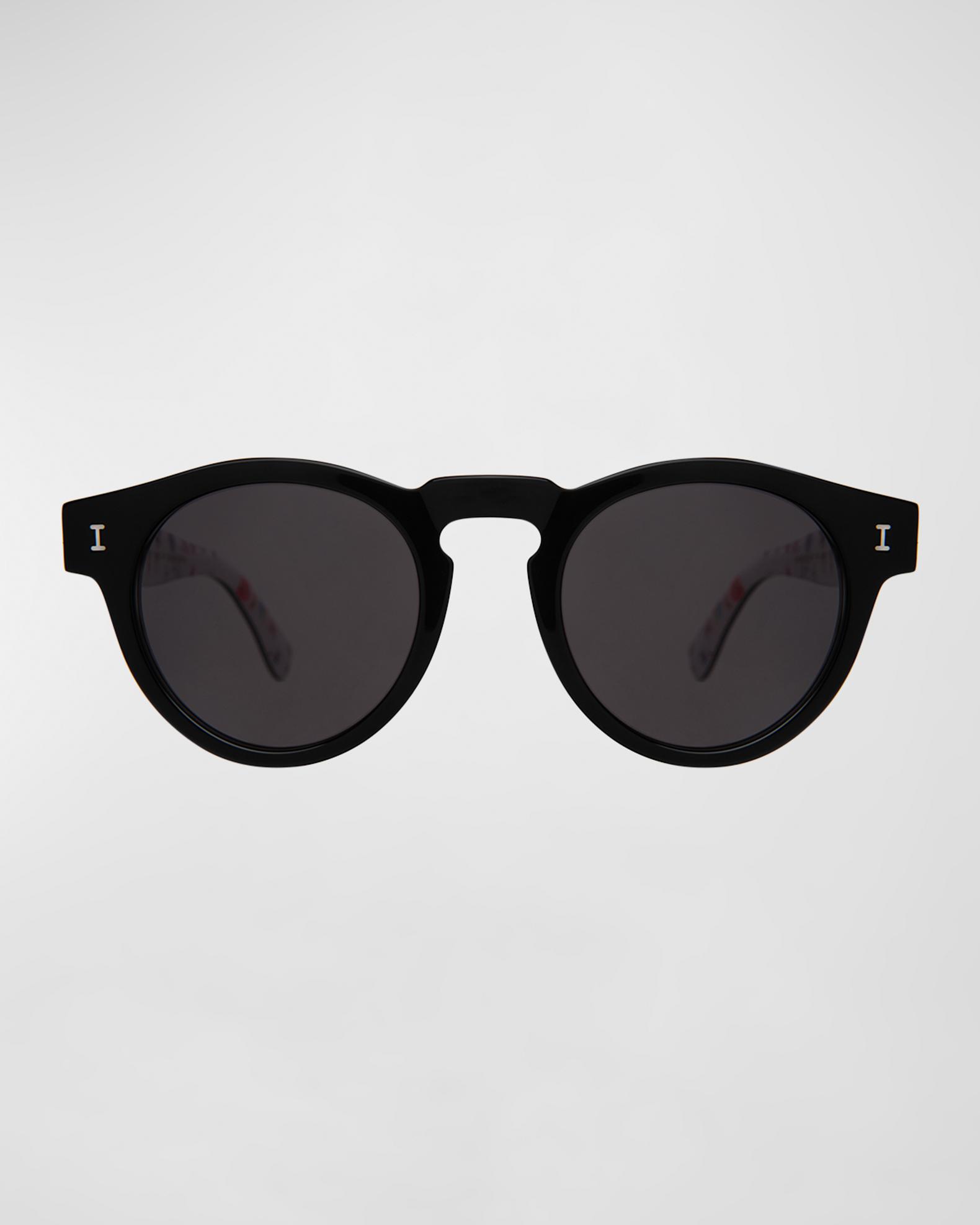 Illesteva X Gray Malin Beach Leonard Round Acetate 