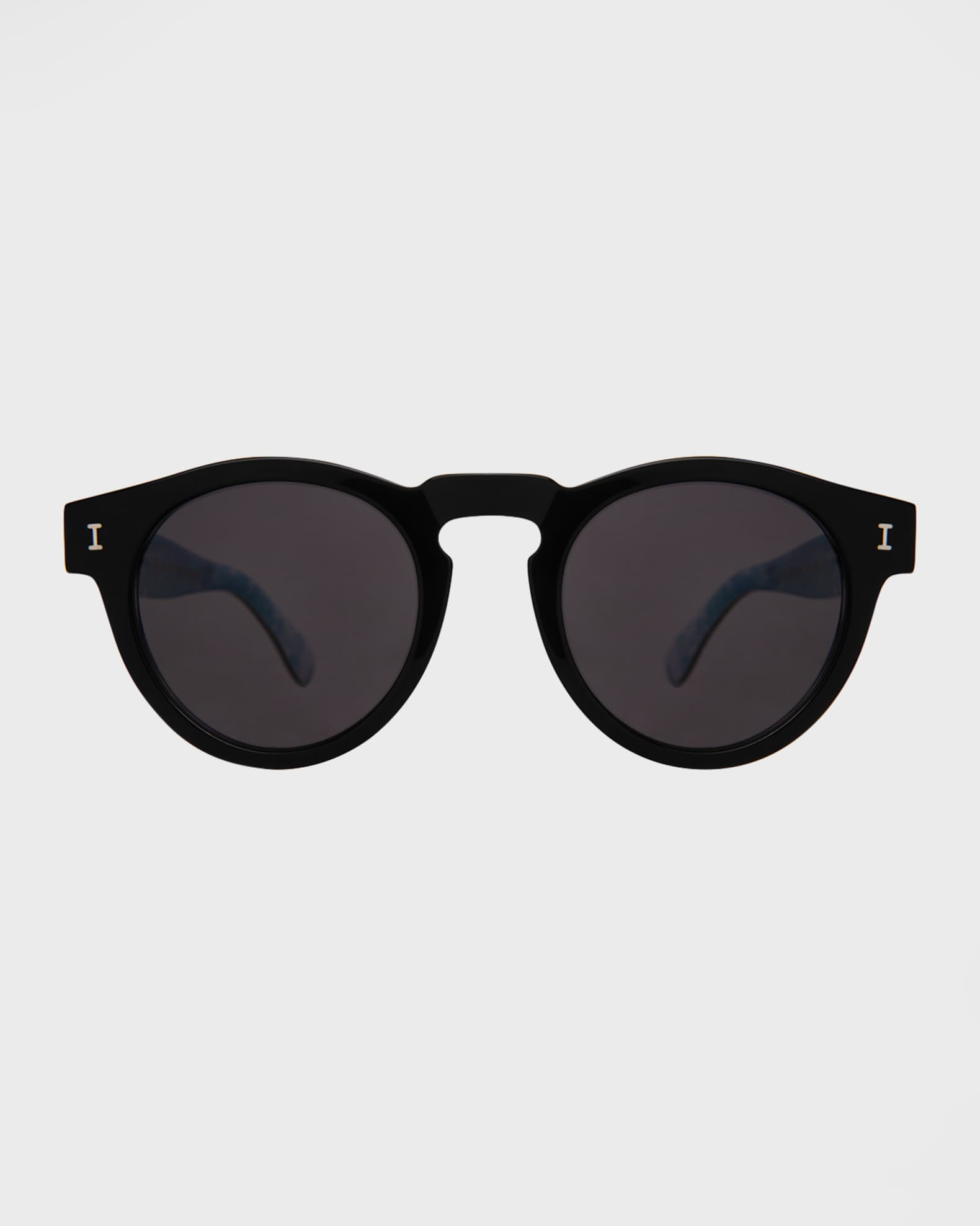X Gray Malin The Ocean Leonard Round Acetate Sunglasses 1