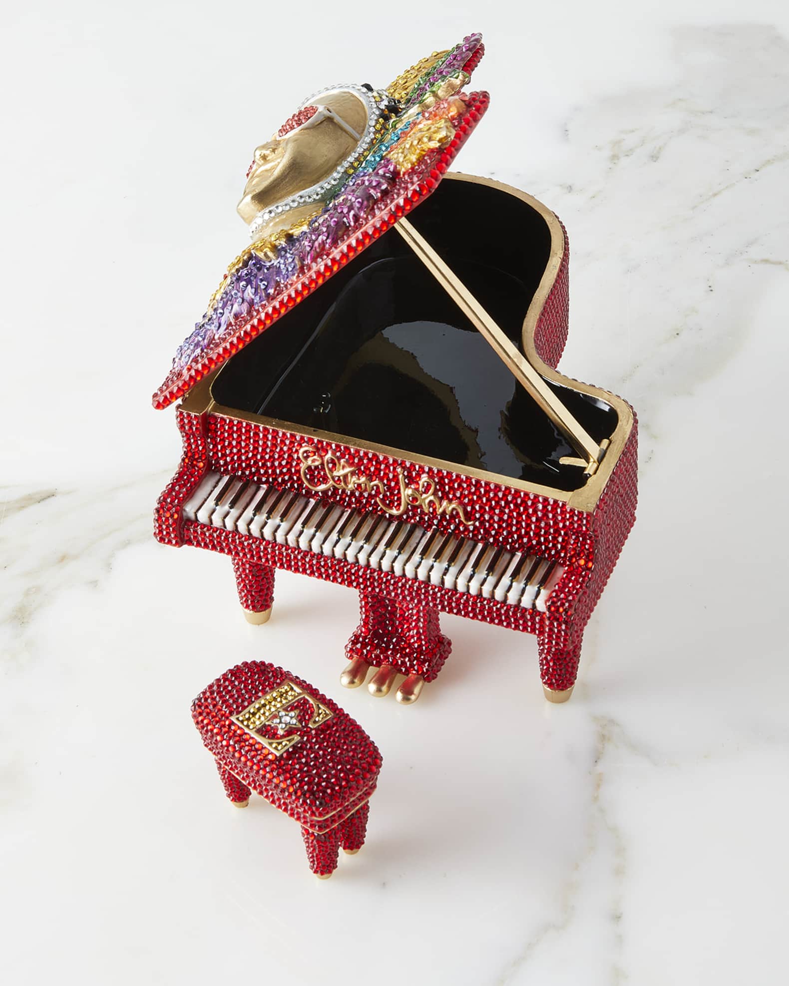 Jay Strongwater Elton John Piano Box Neiman Marcus