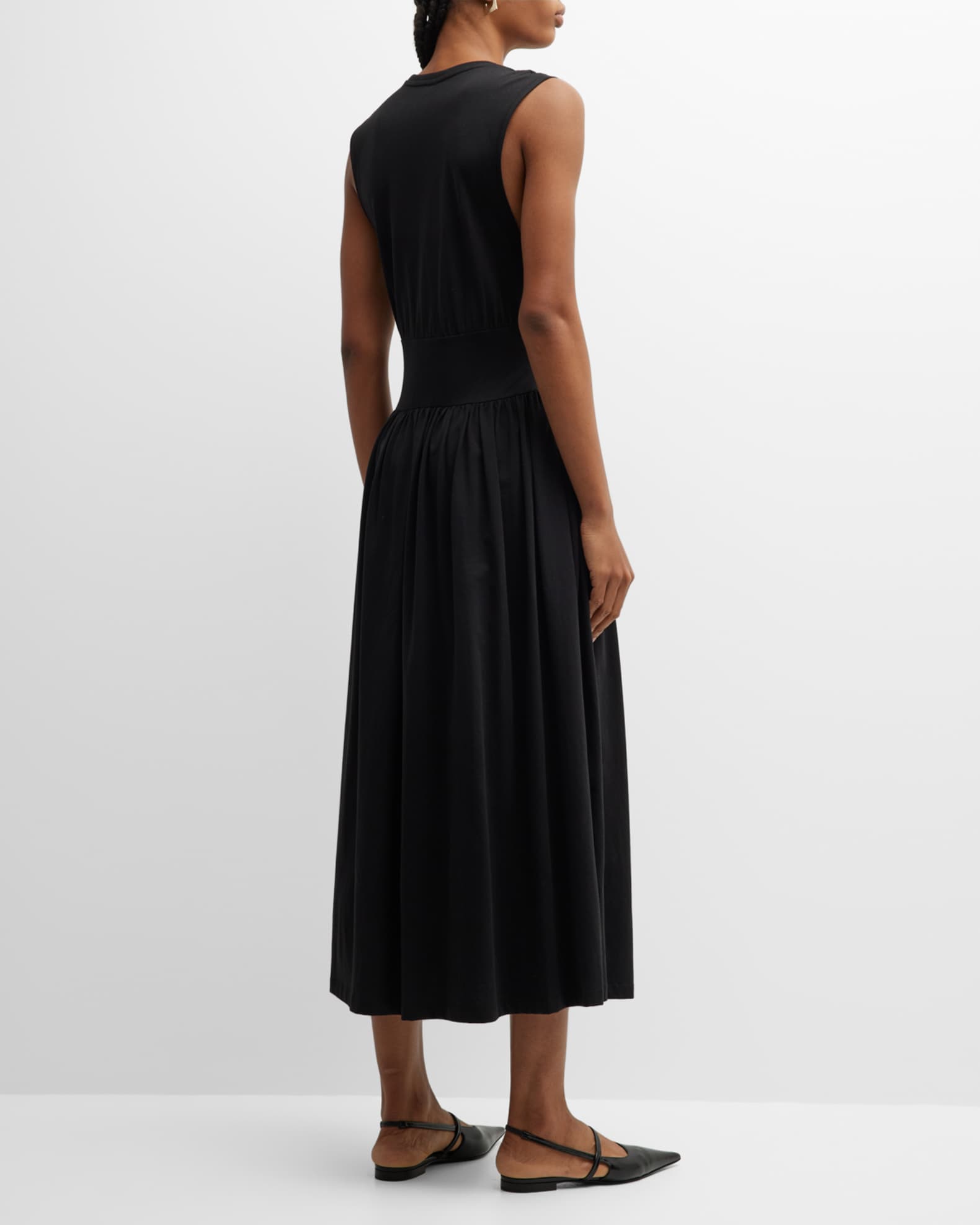strapless open back dress Scala 61315 - Bead Fringed Prom Gown 8 / Black Silver main image 1