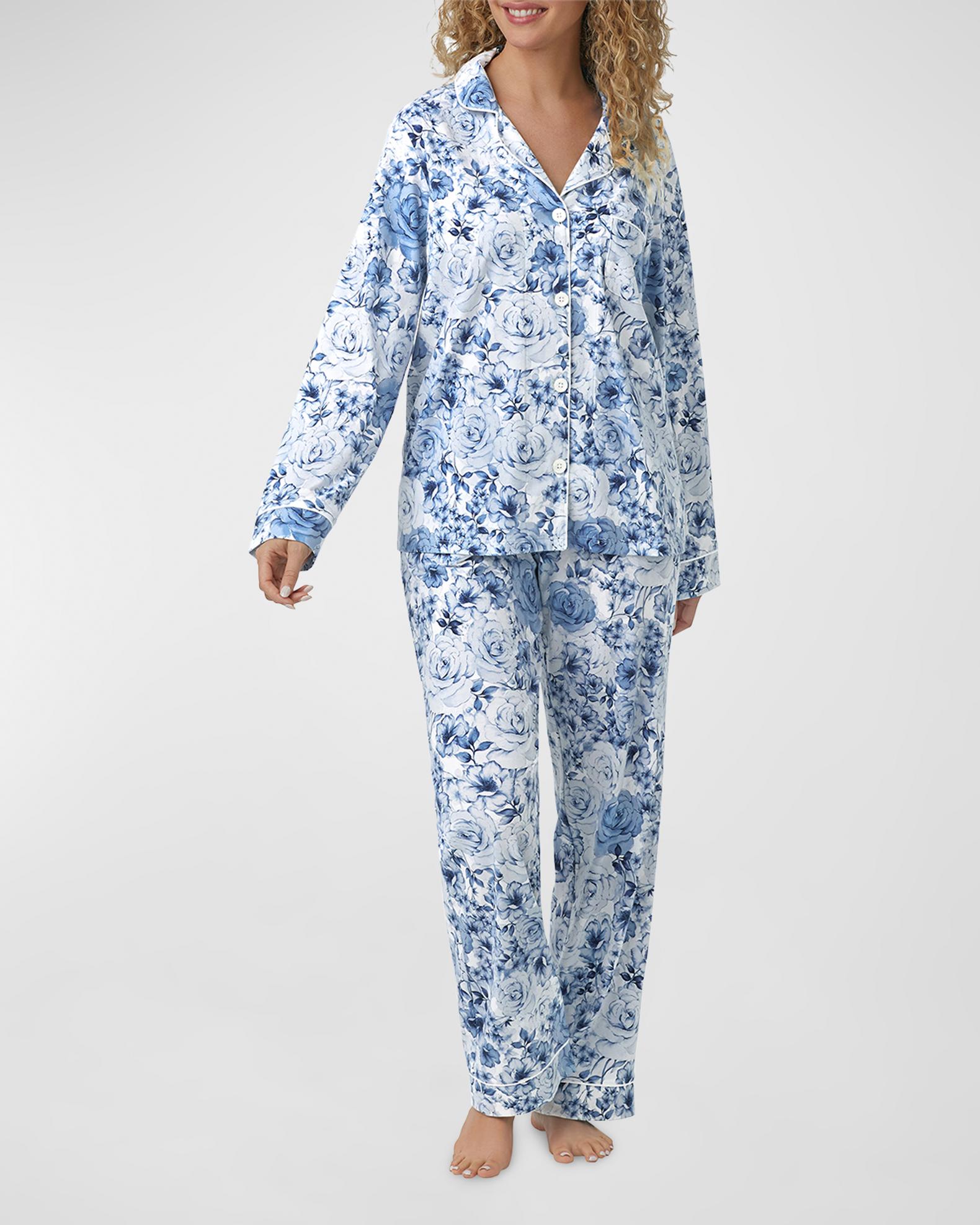 BedHead Pajamas Printed Organic Cotton Pajama Set | Neiman Marcus