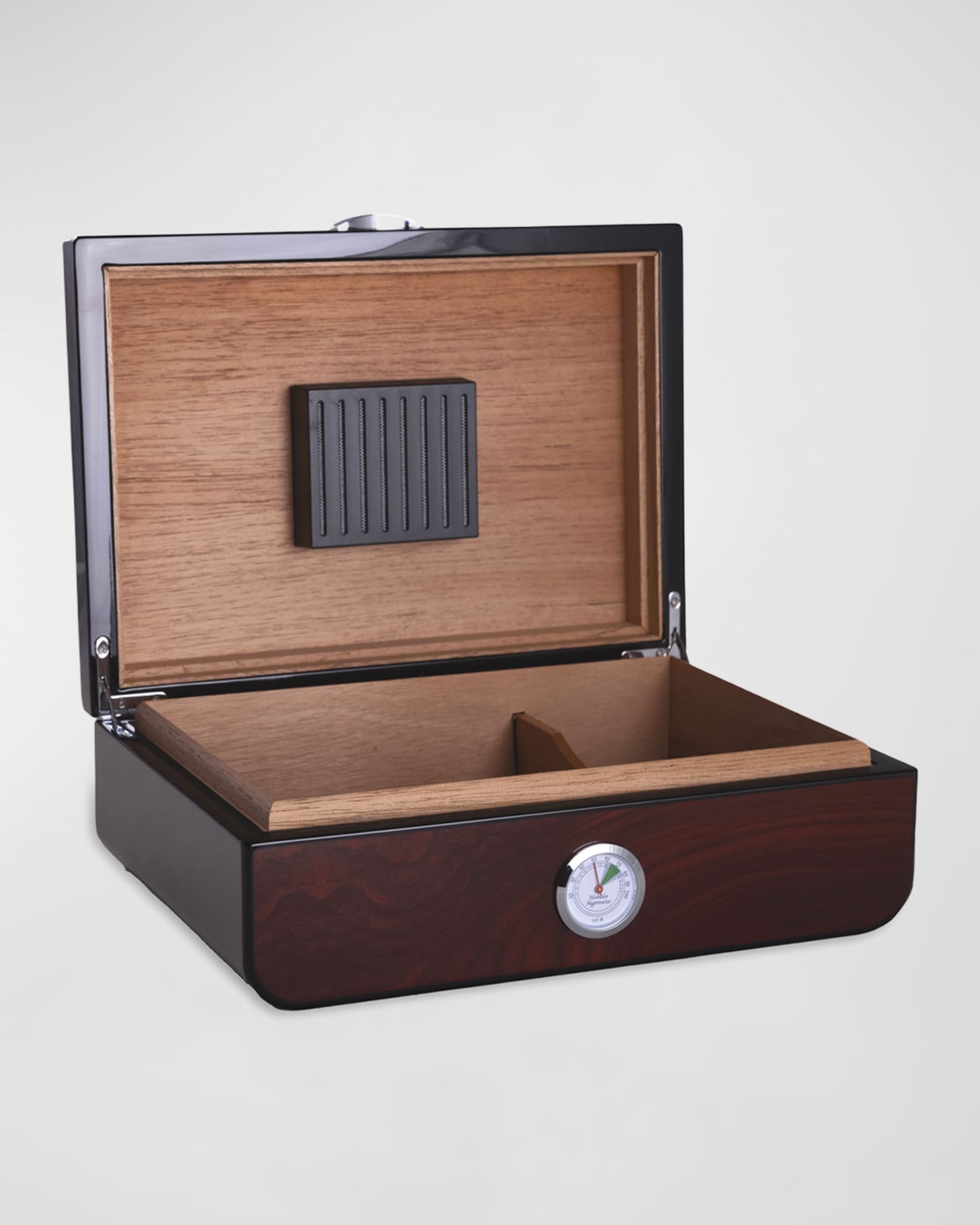 BeyBerk Unisex Gerard 40 Cigar Humidor w/ Hygrometer & Humidistat