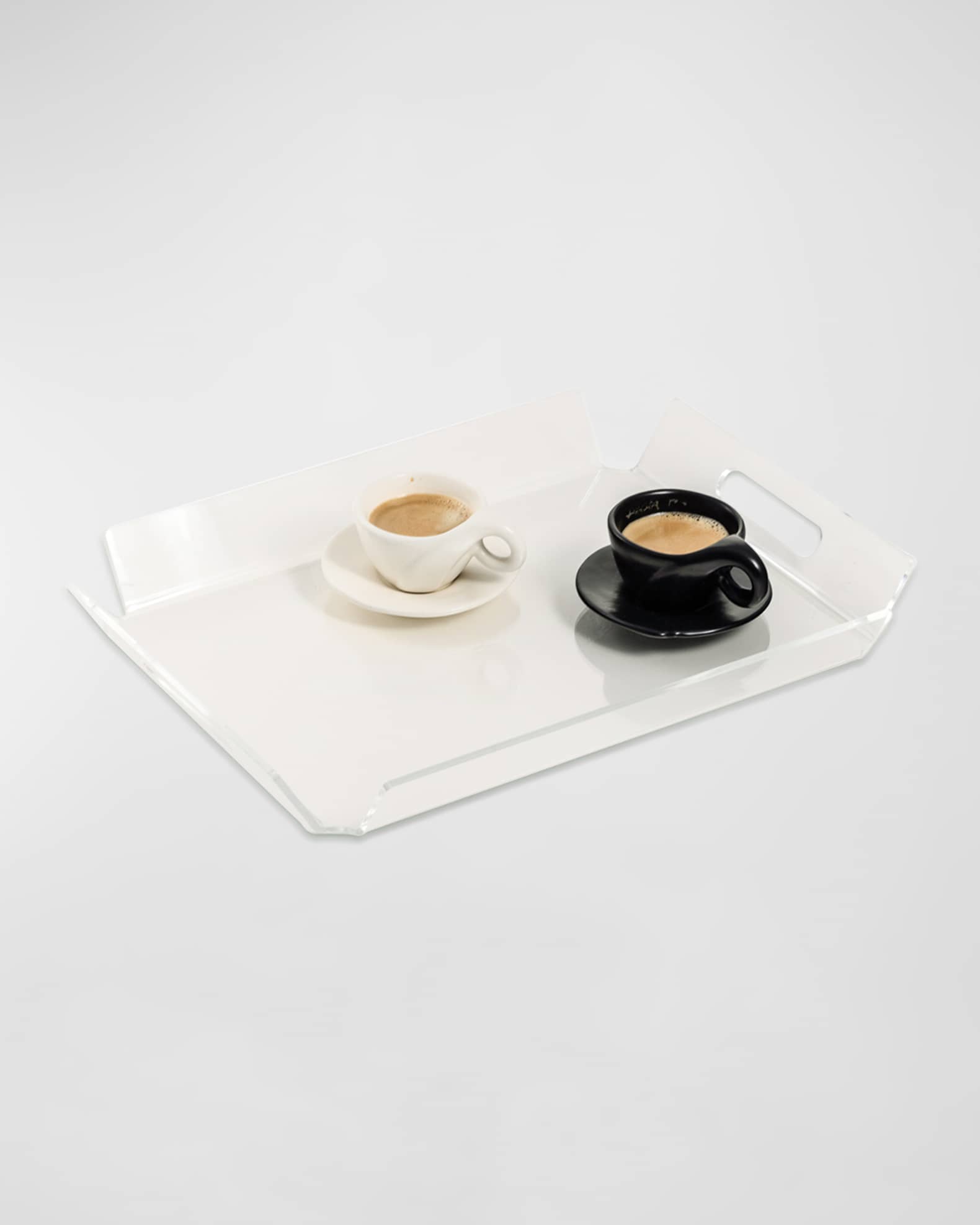 Unisex Hampton Clear Acrylic Tray 0