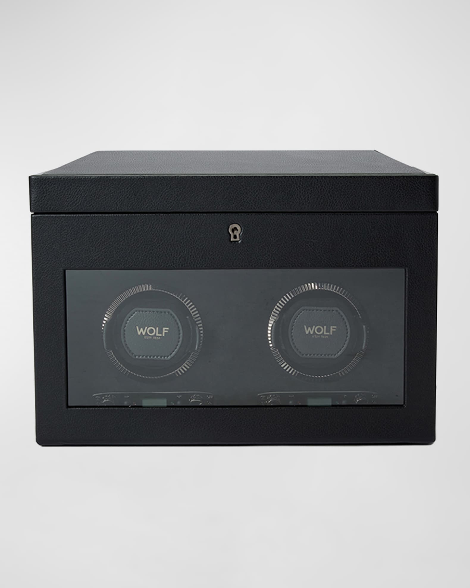 British Racing Double Watch Winder with Storage 0