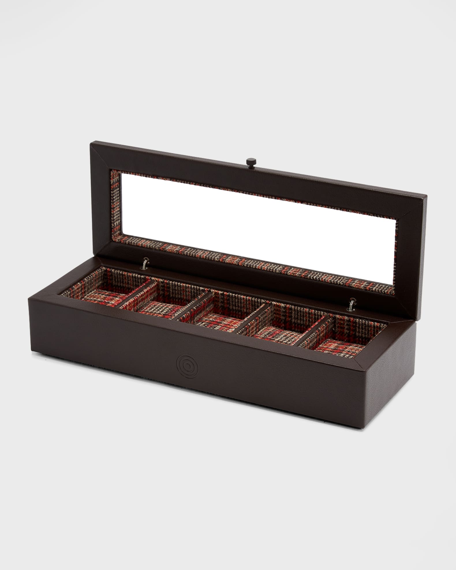 X WM Brown 5-Piece Watch Box  1