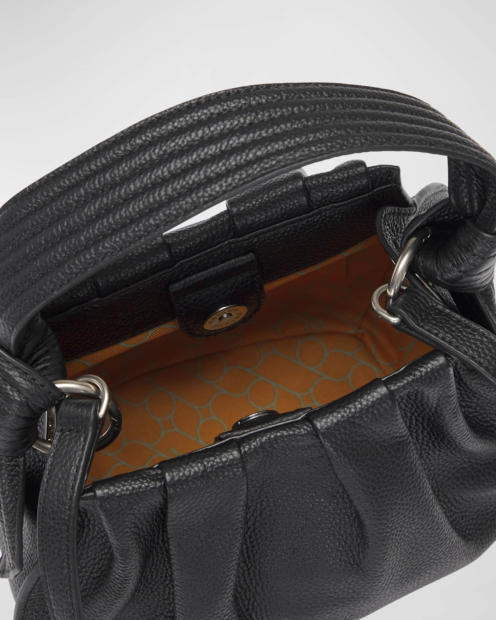 Selena Leather Bucket Bag 1