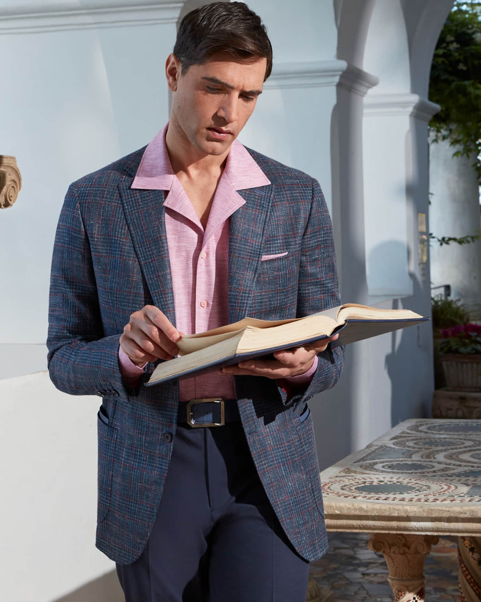 Stefano - Solid Color Men's Coat main image 0