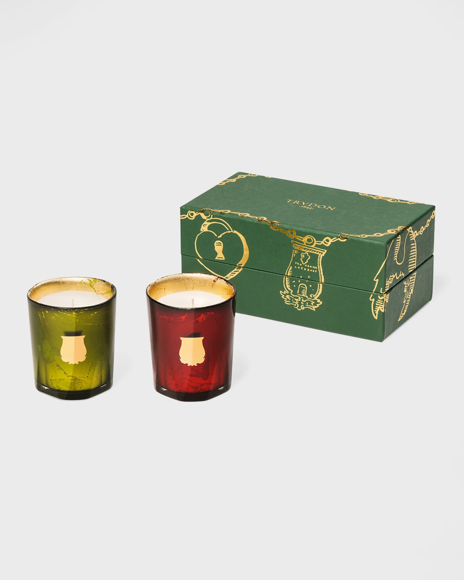 Gloria & Gabriel Candle Coffret, 2 x 2.5 oz. 1