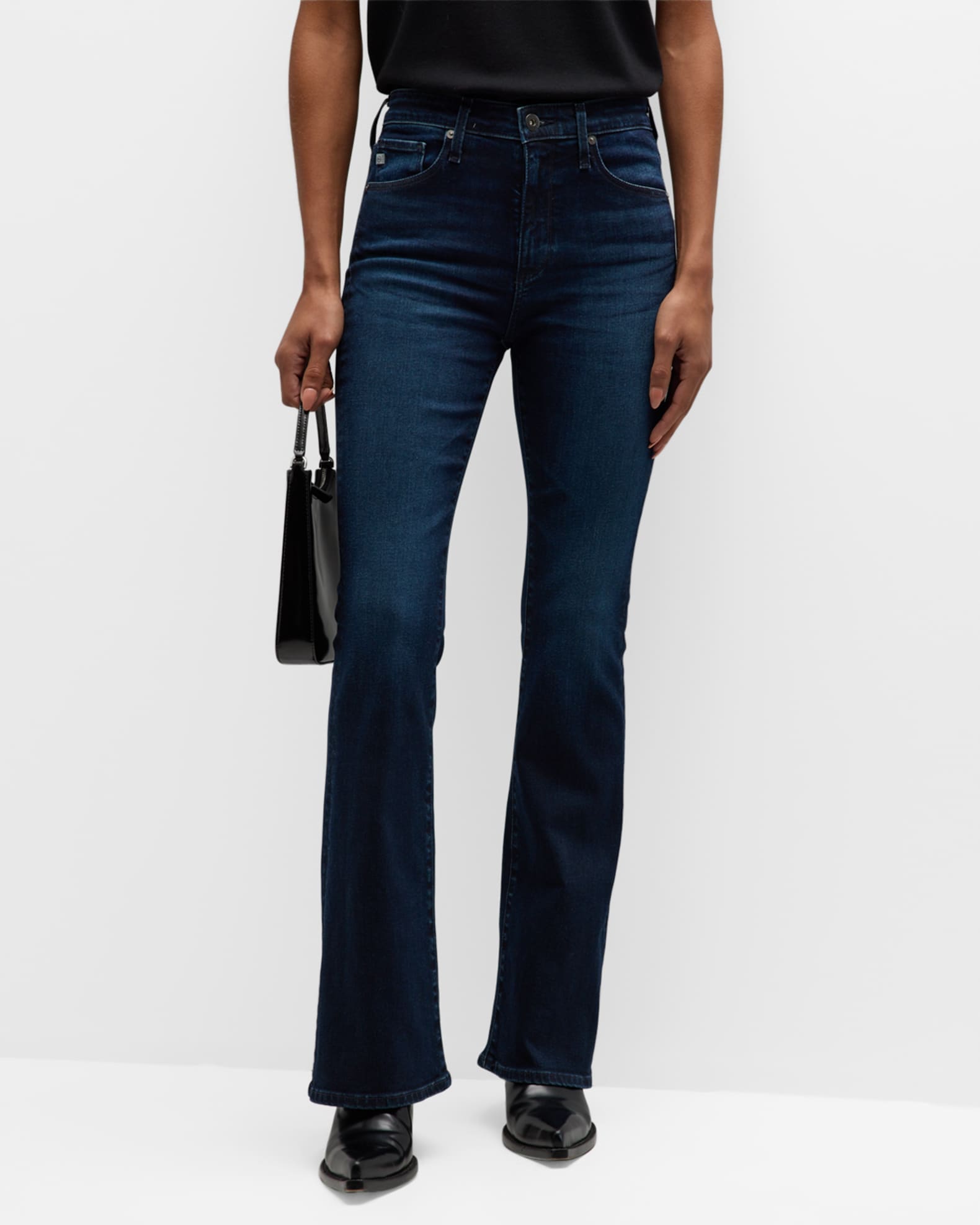 AG Jeans Farrah High-Rise Bootcut Jeans | Neiman Marcus