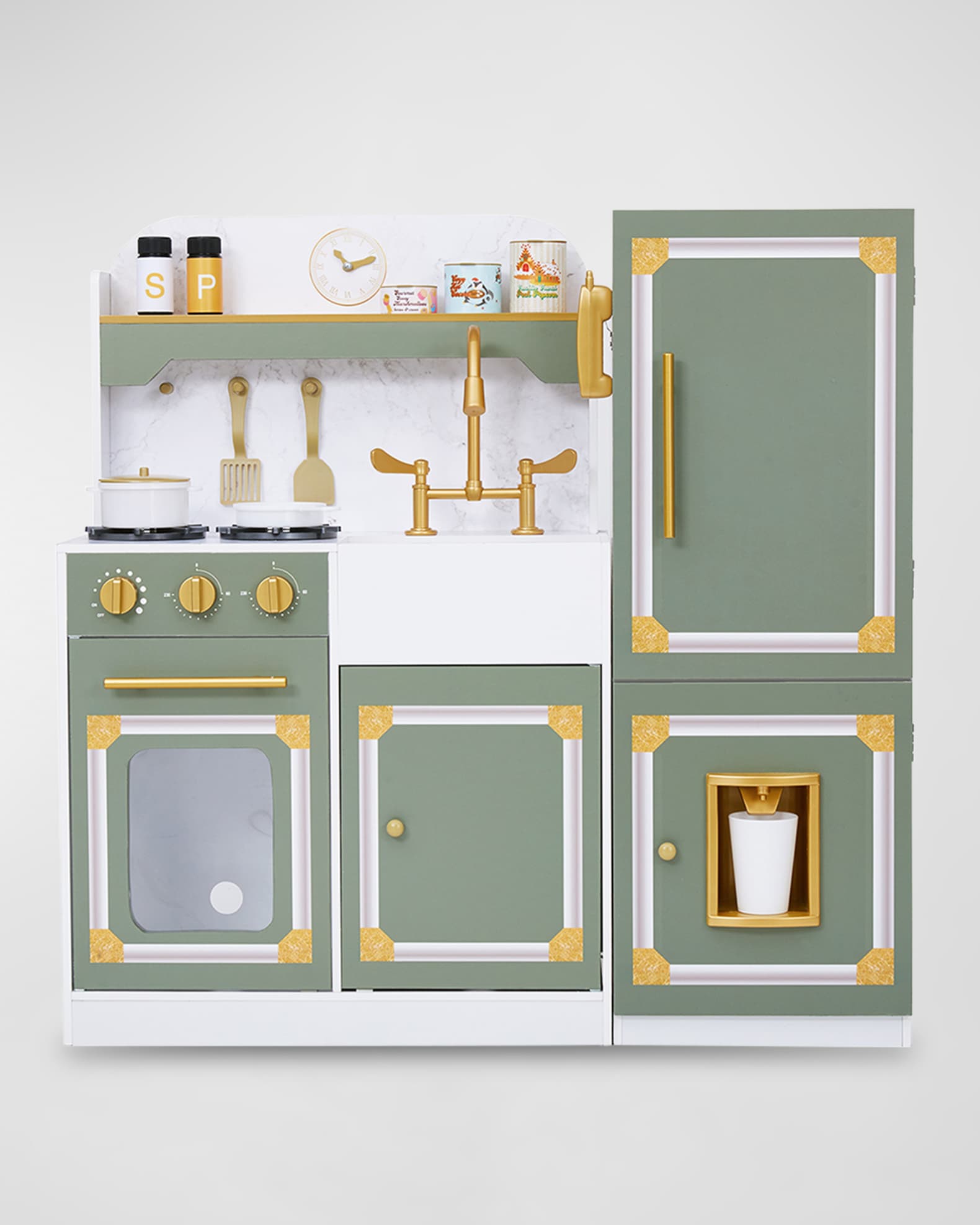 Kid's Deluxe Play Kitchen and Accessories  1