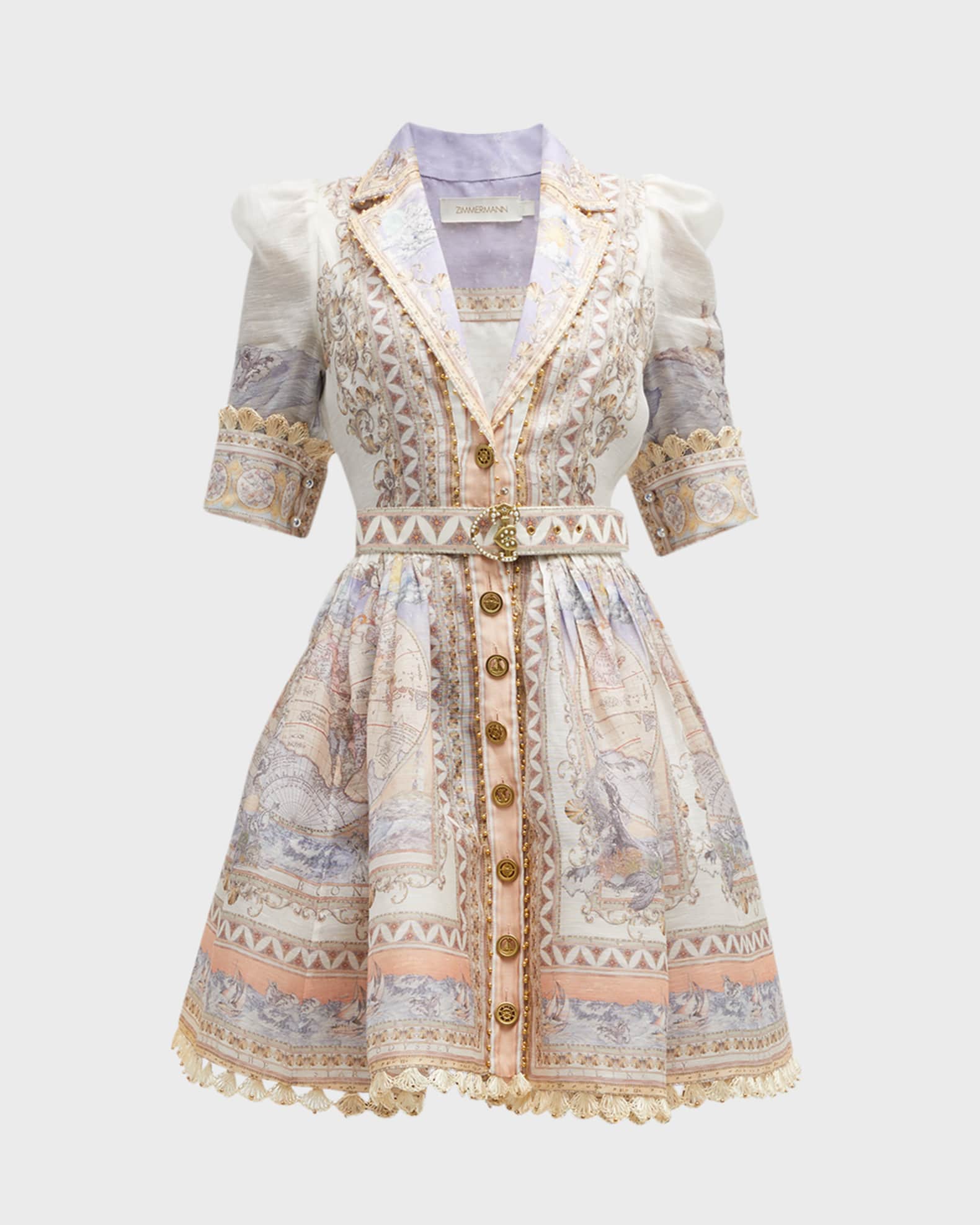 ZIMMERMANN - High Tide Eyelet Maxi Dress (AU 8/10)