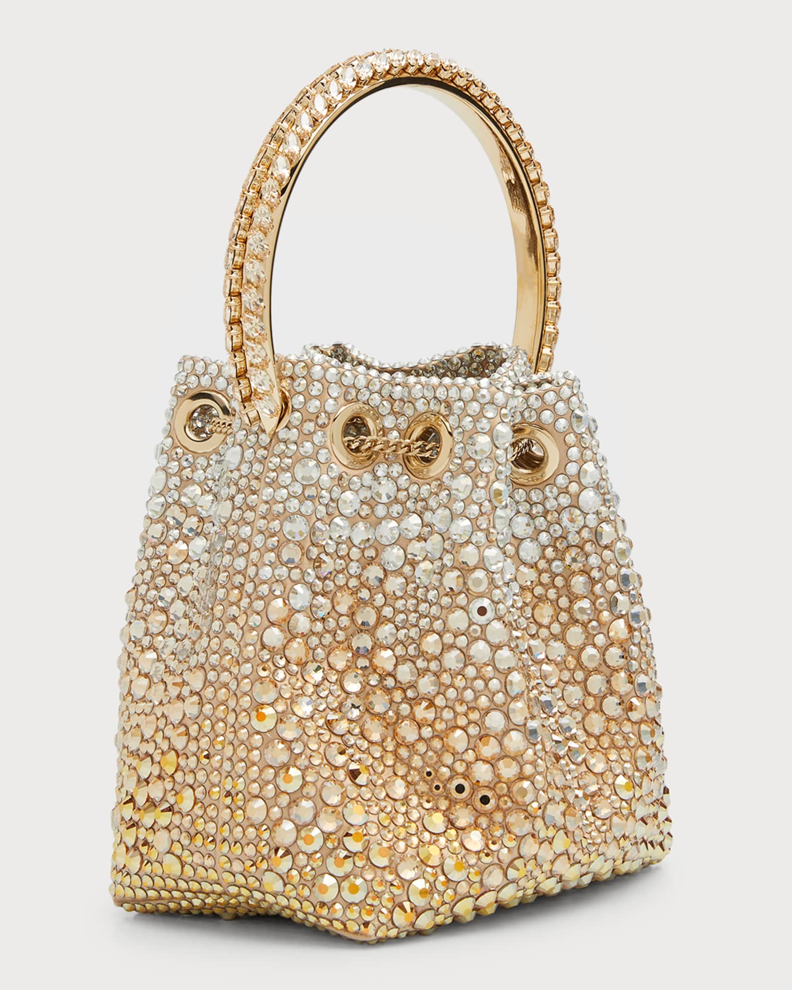 新品未開封　BIBI bag. MIDDLE tweed Bon Bon Jimmy Choo Bon Bon Beaded Top-Handle Bag | Neiman Marcus
