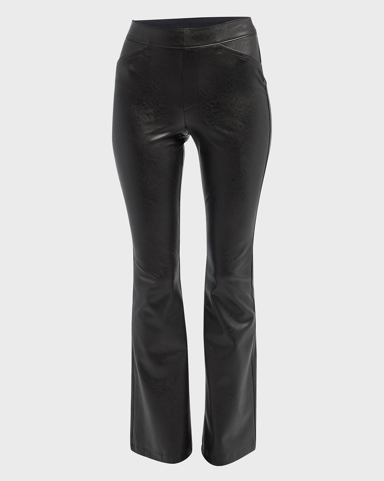 Spanx Leather Like Flare Pants